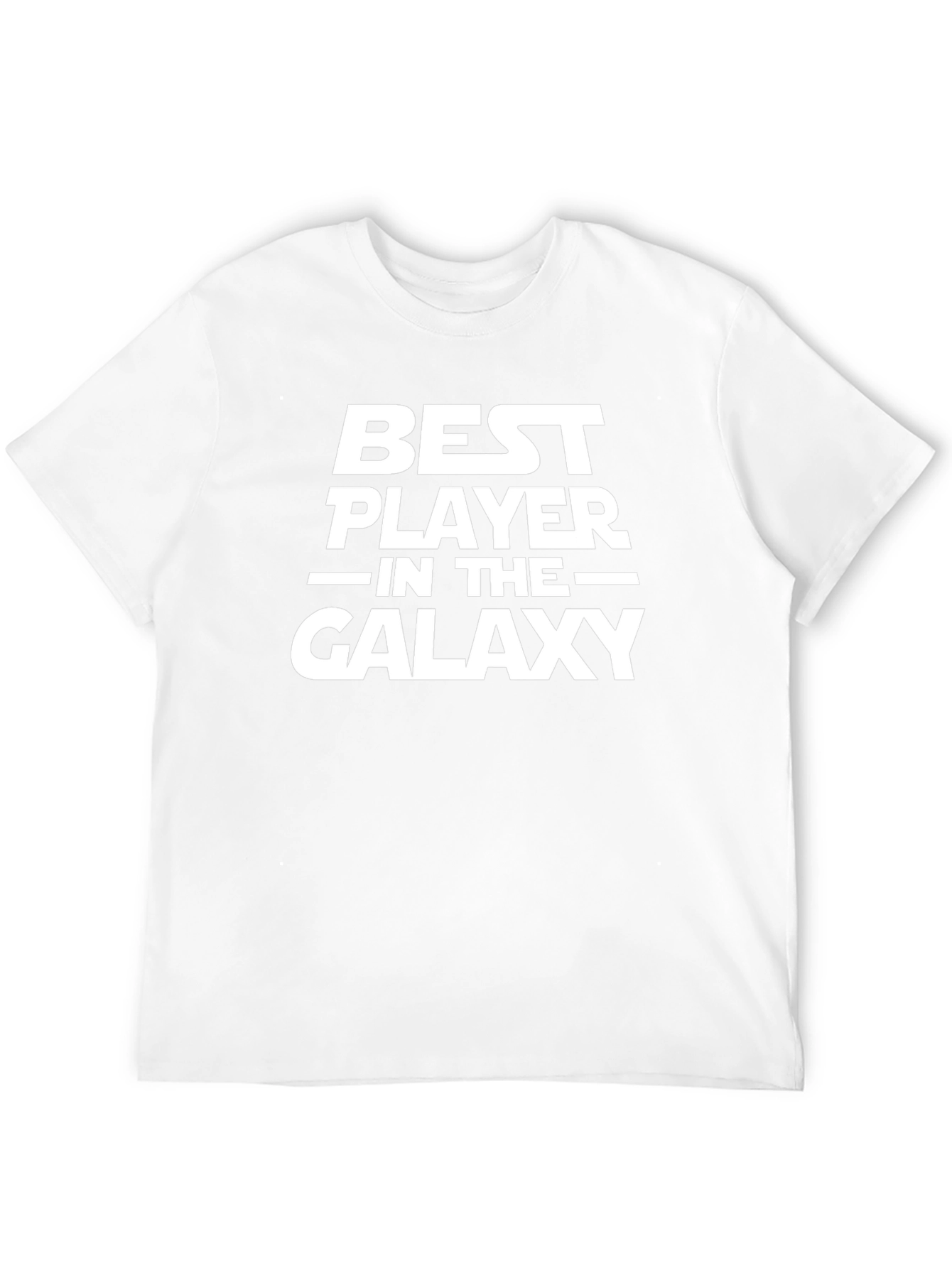 Best Player in the Galaxy Black Graphic T-Shirt