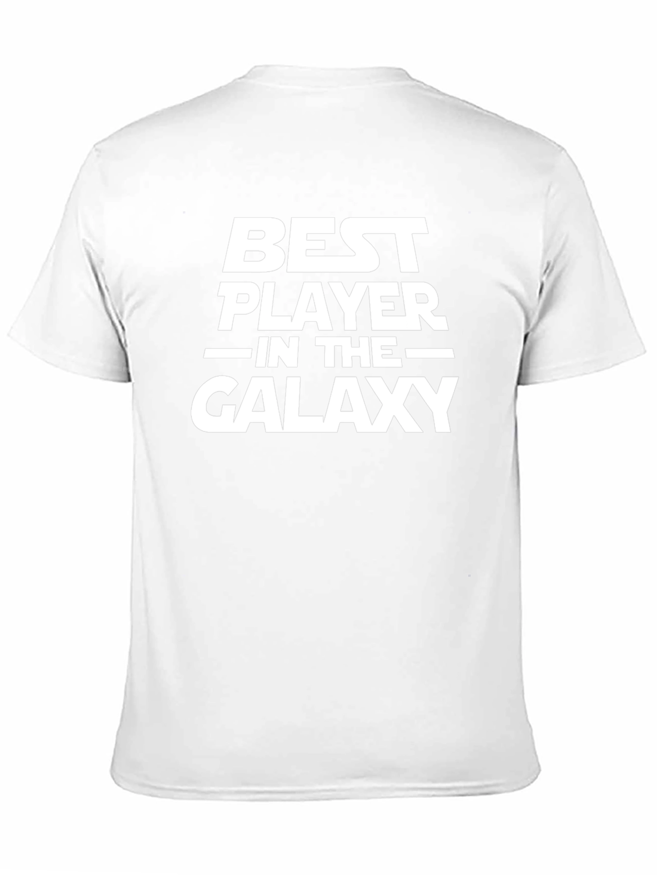 Best Player in the Galaxy Black Graphic T-Shirt