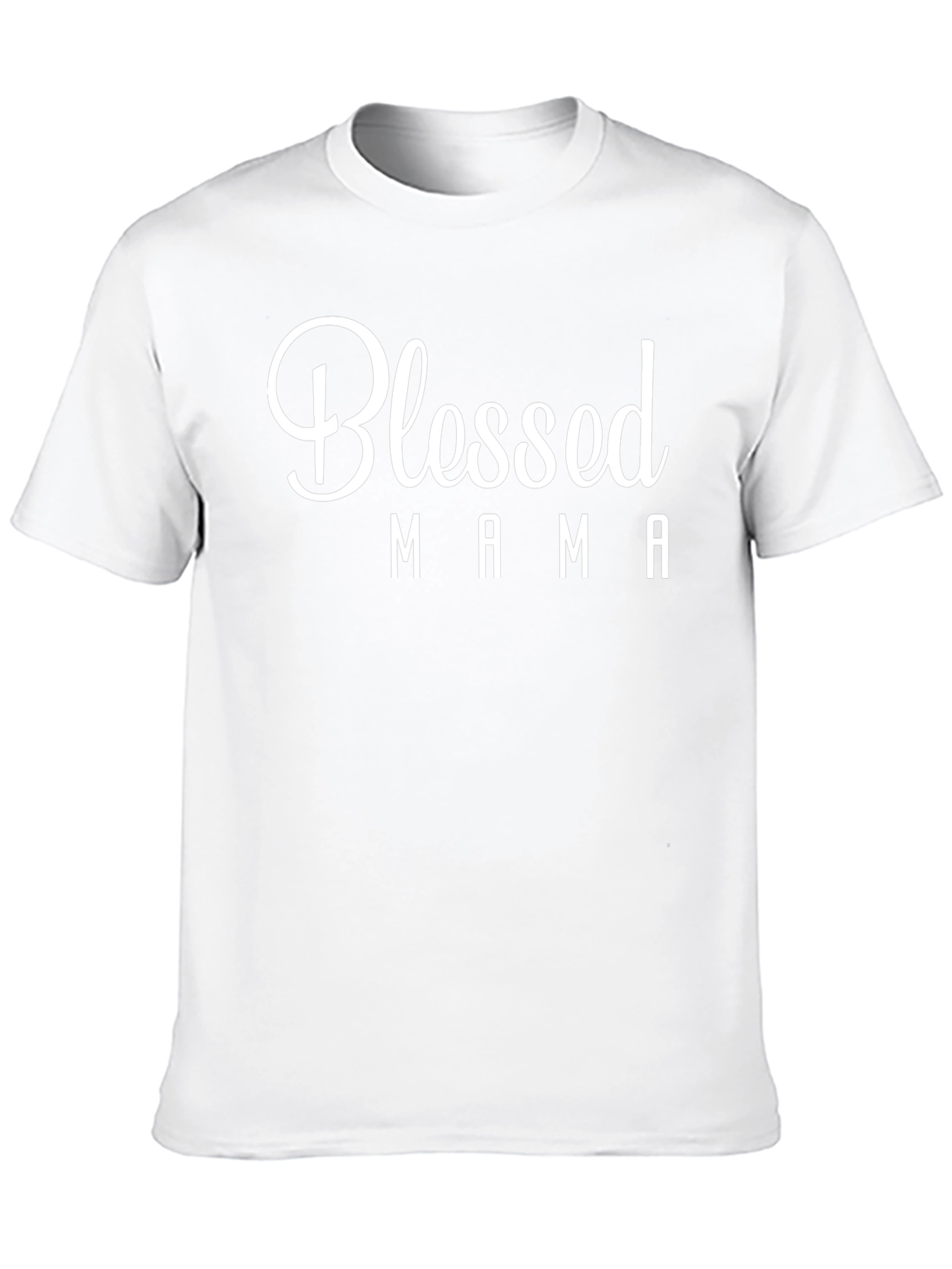 Blessed Mama Graphic T-Shirt - Black