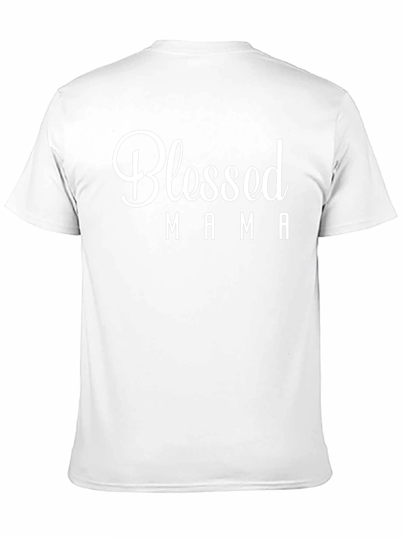 Blessed Mama Graphic T-Shirt - Black