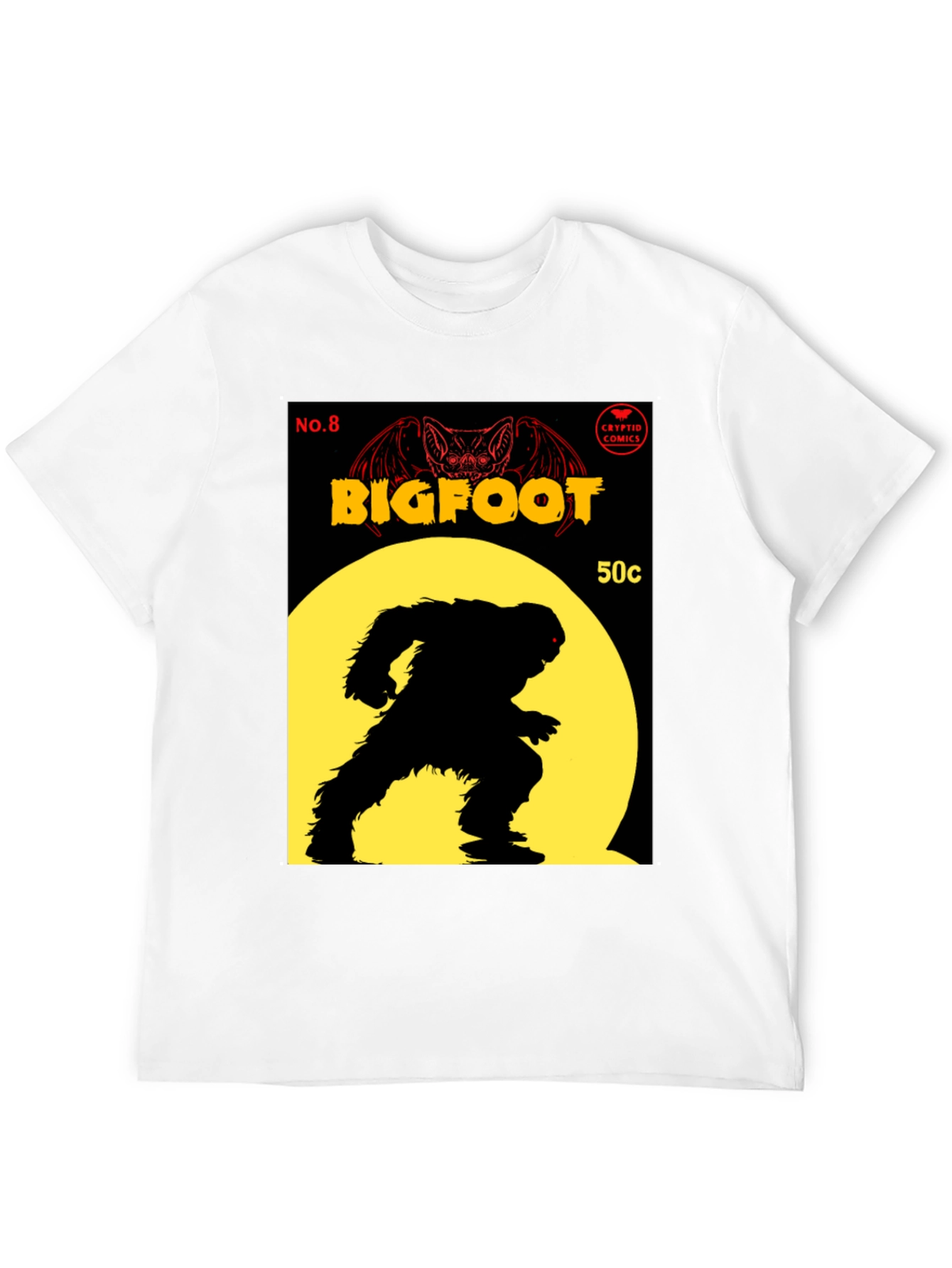 Bigfoot Comic Book Cover T-Shirt