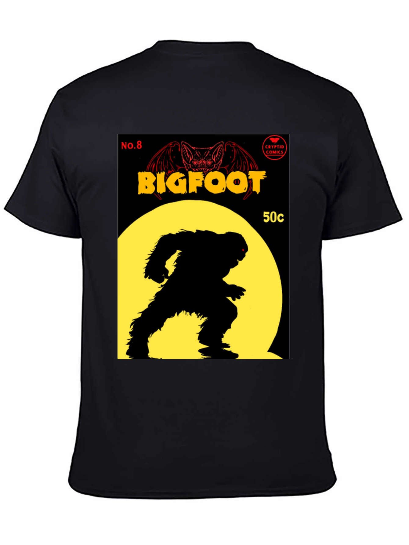 Bigfoot Comic Book Cover T-Shirt