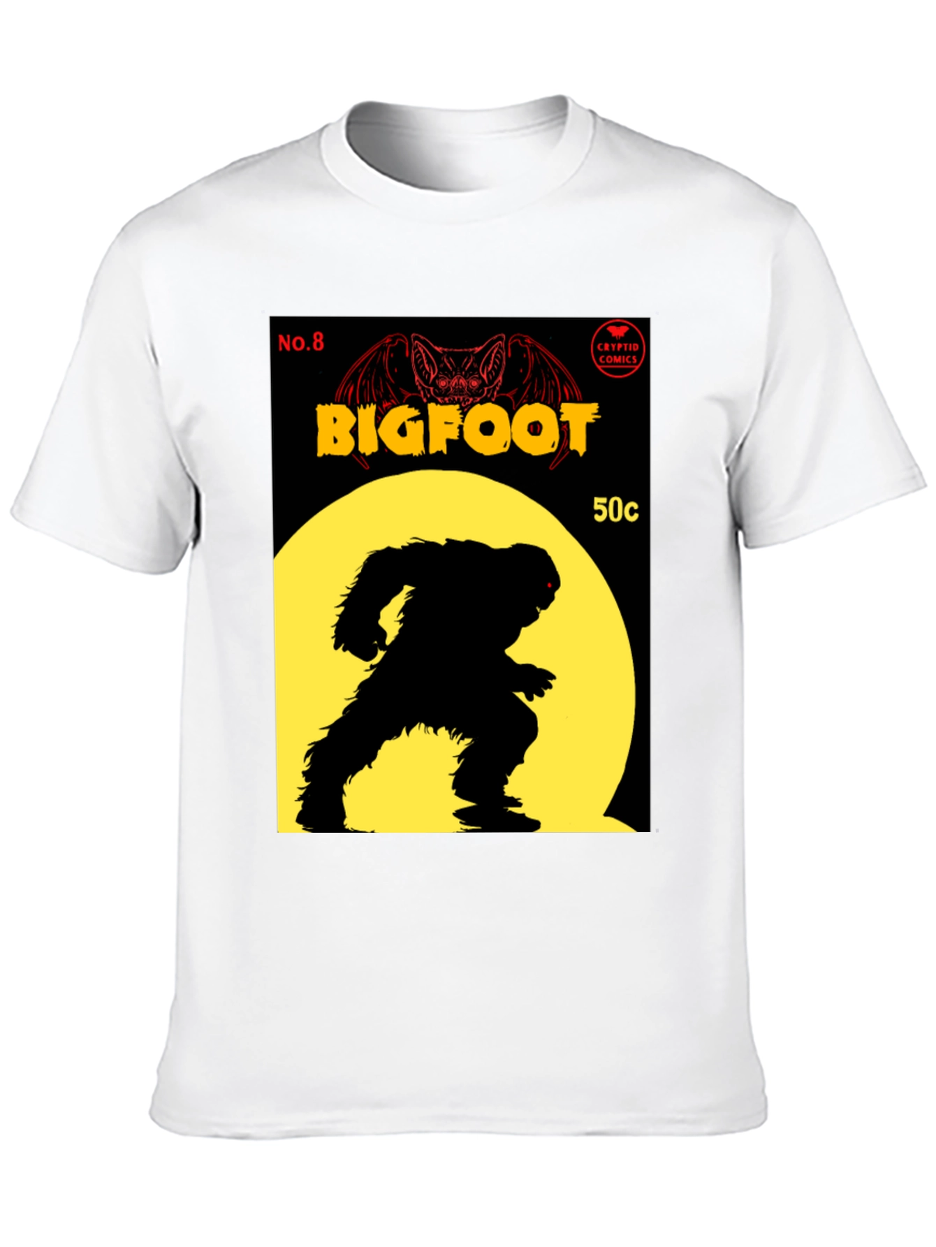 Bigfoot Comic Book Cover T-Shirt