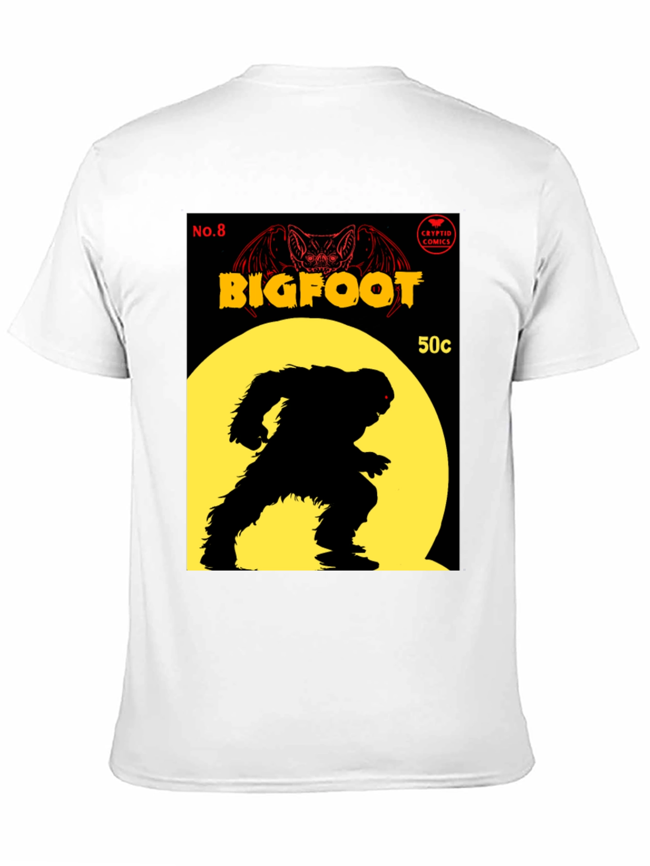 Bigfoot Comic Book Cover T-Shirt