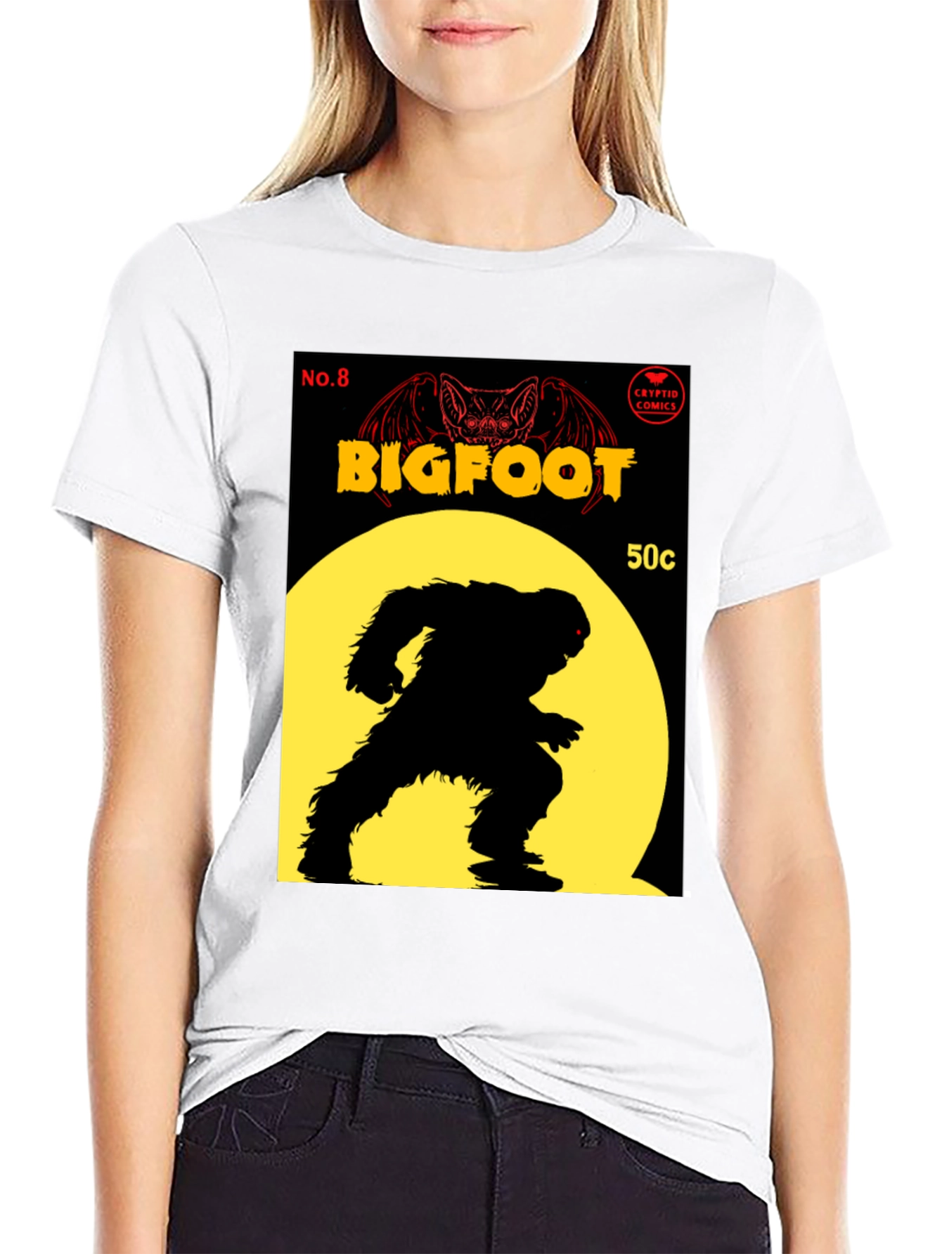 Bigfoot Comic Book Cover T-Shirt