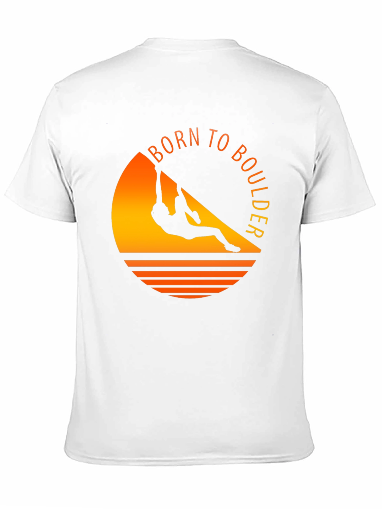Born to Boulder Graphic Tee - Rock Climbing T-Shirt