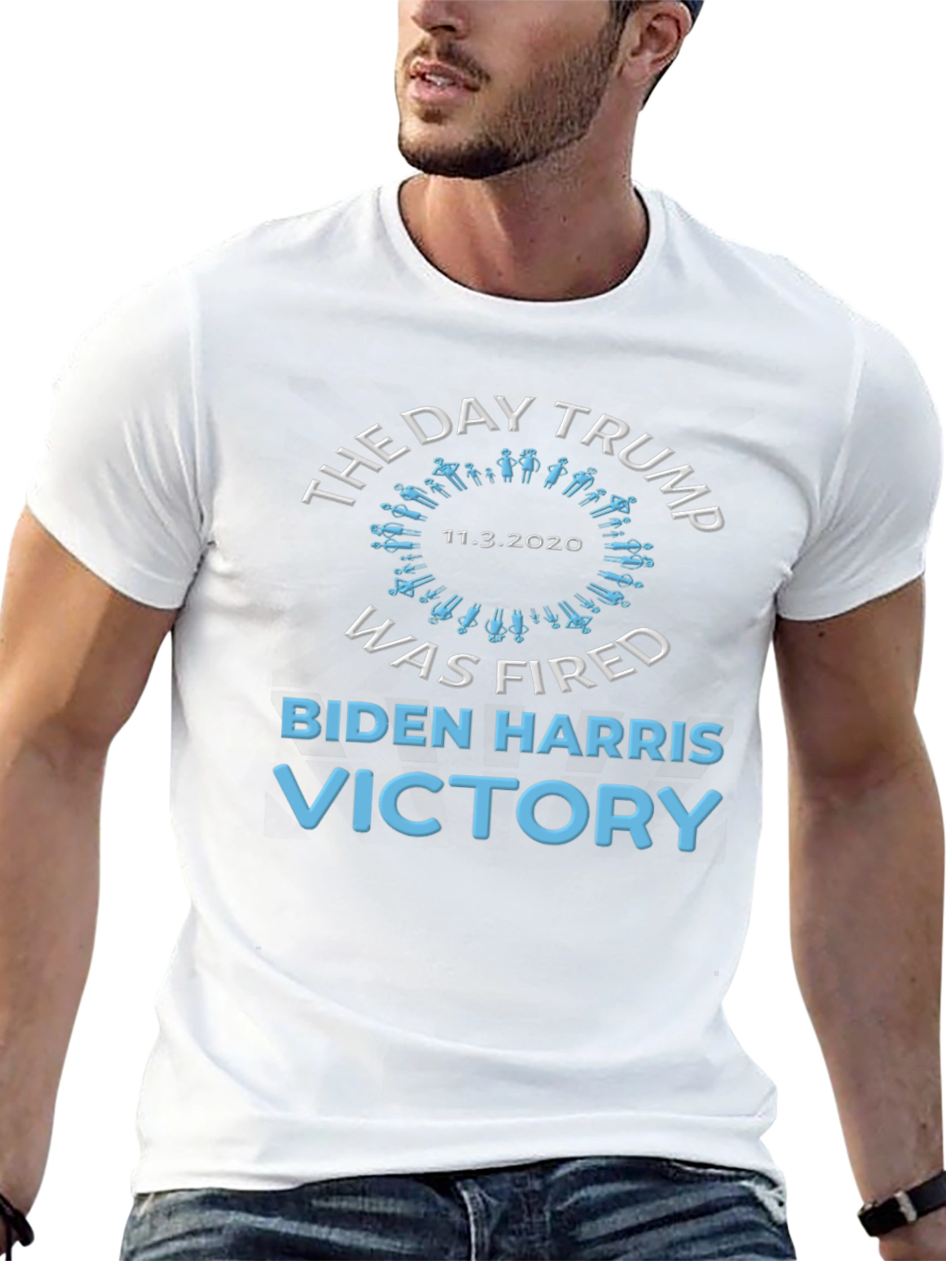 Biden Harris Victory T-Shirt: Trump Was Fired