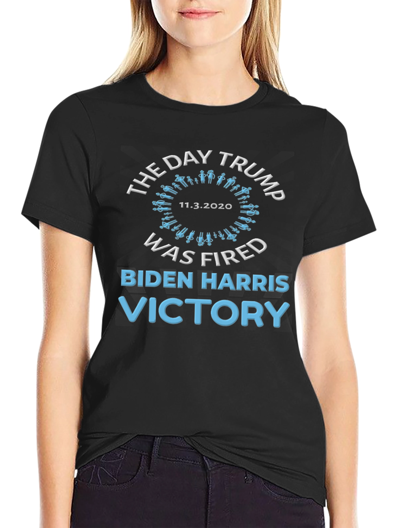 Biden Harris Victory T-Shirt: Trump Was Fired
