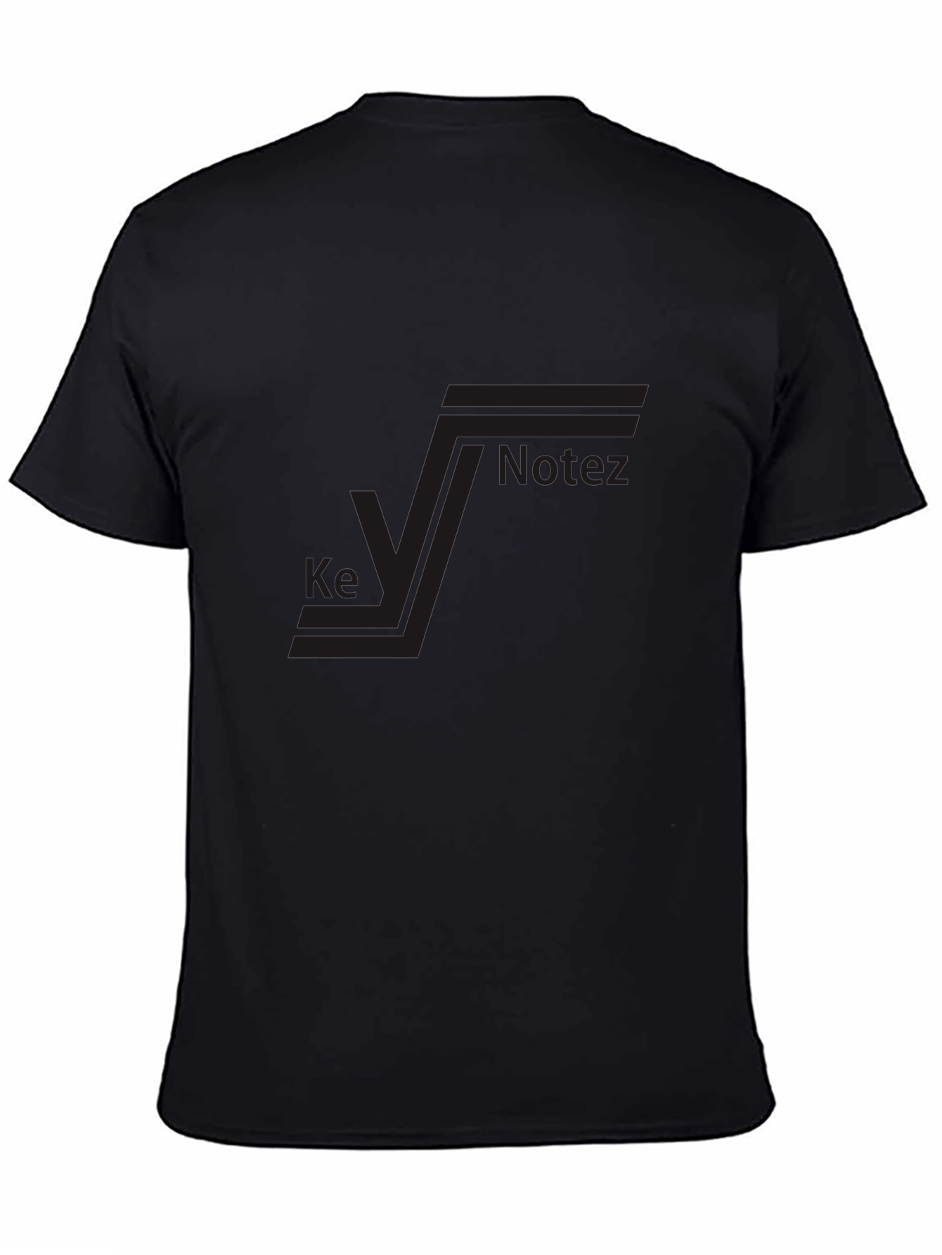 Black Graphic T-Shirt - Ke Notez