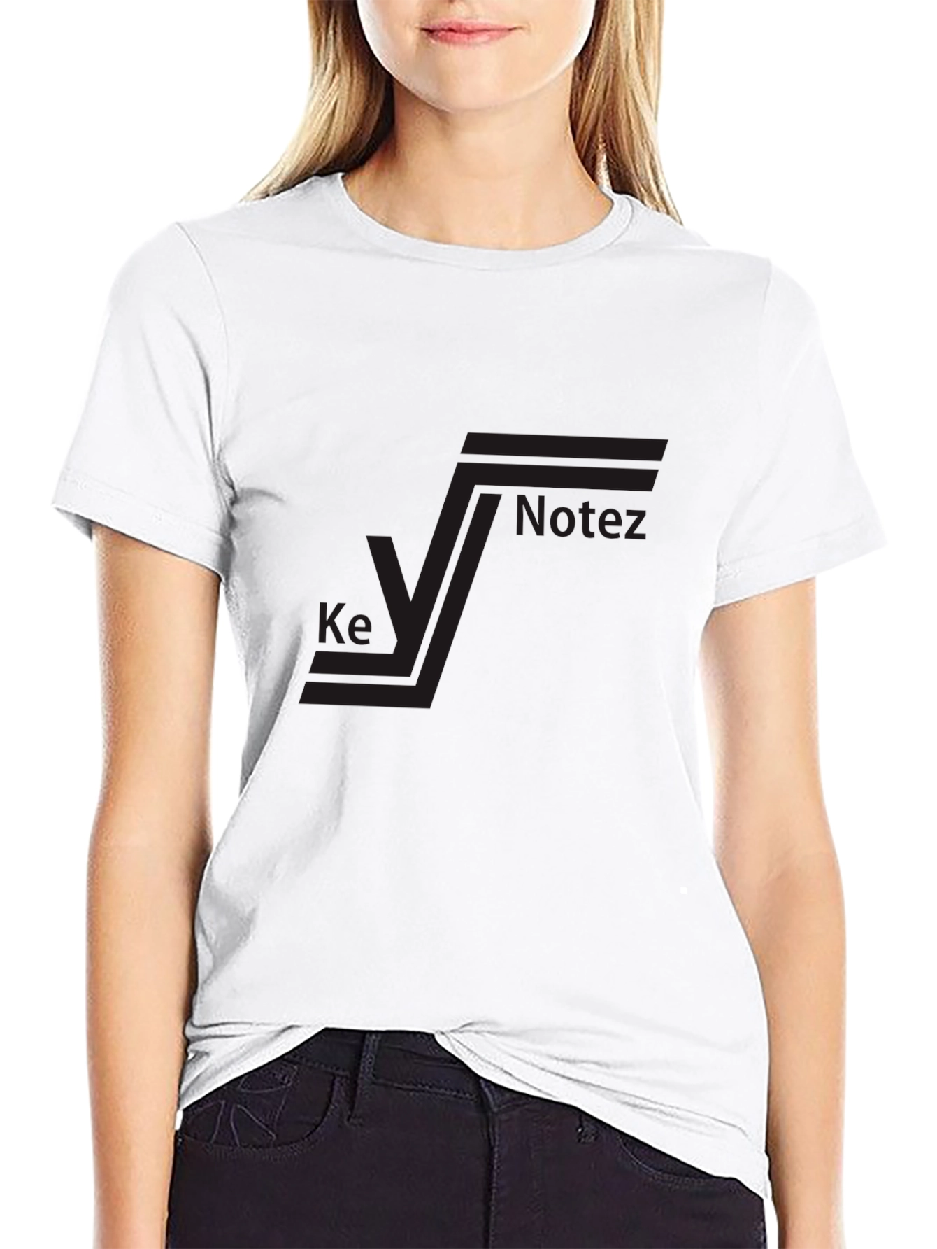 Black Graphic T-Shirt - Ke Notez
