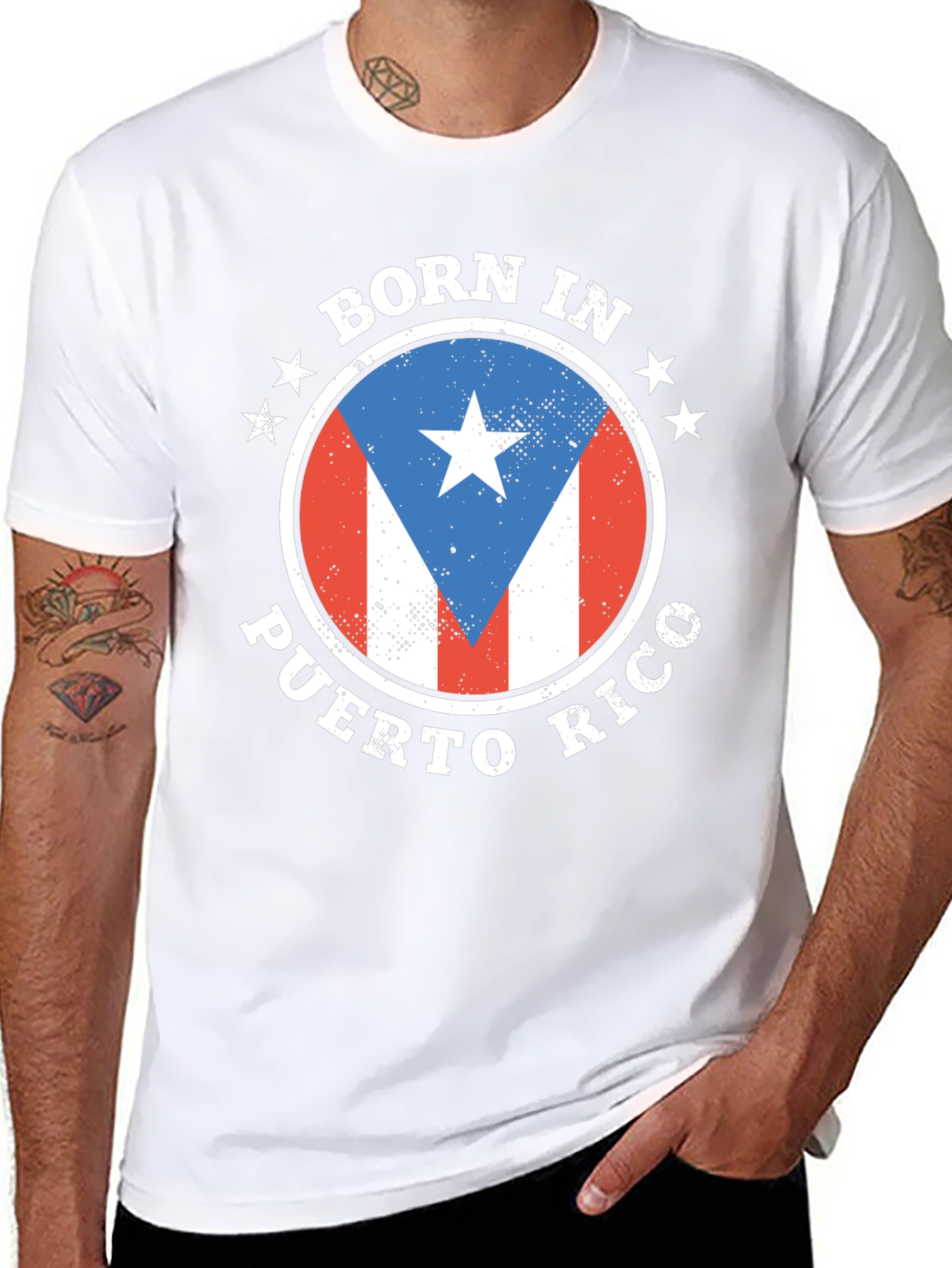 Born in Puerto Rico Pride T-Shirt
