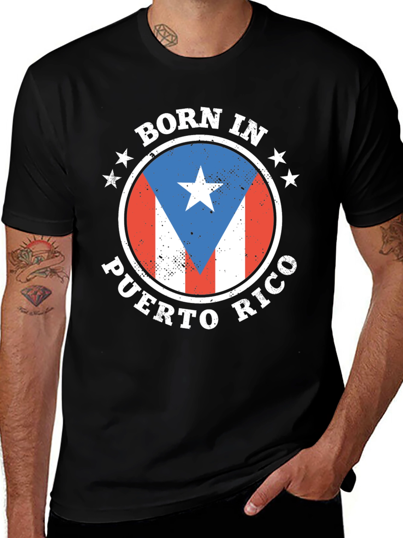 Born in Puerto Rico Pride T-Shirt