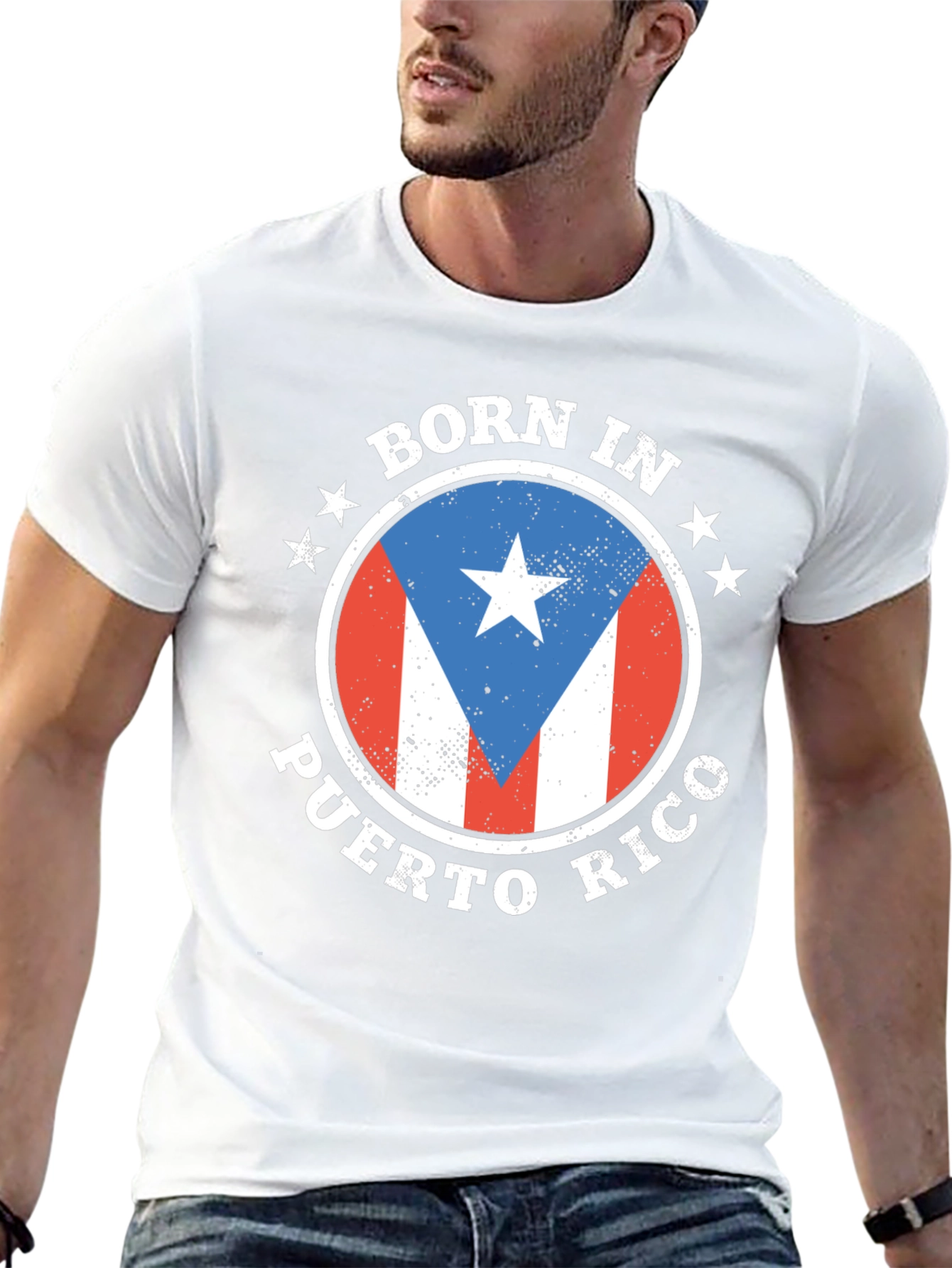 Born in Puerto Rico Pride T-Shirt