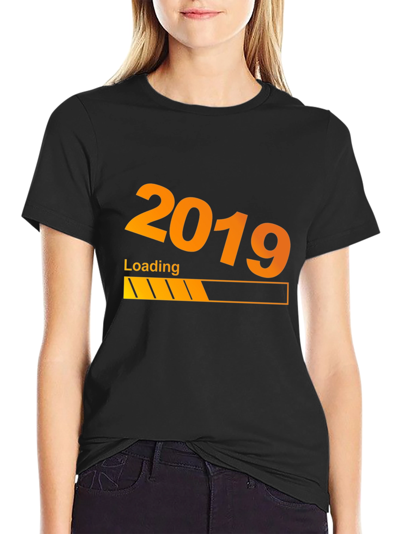2019 Loading Graphic Tee - Black