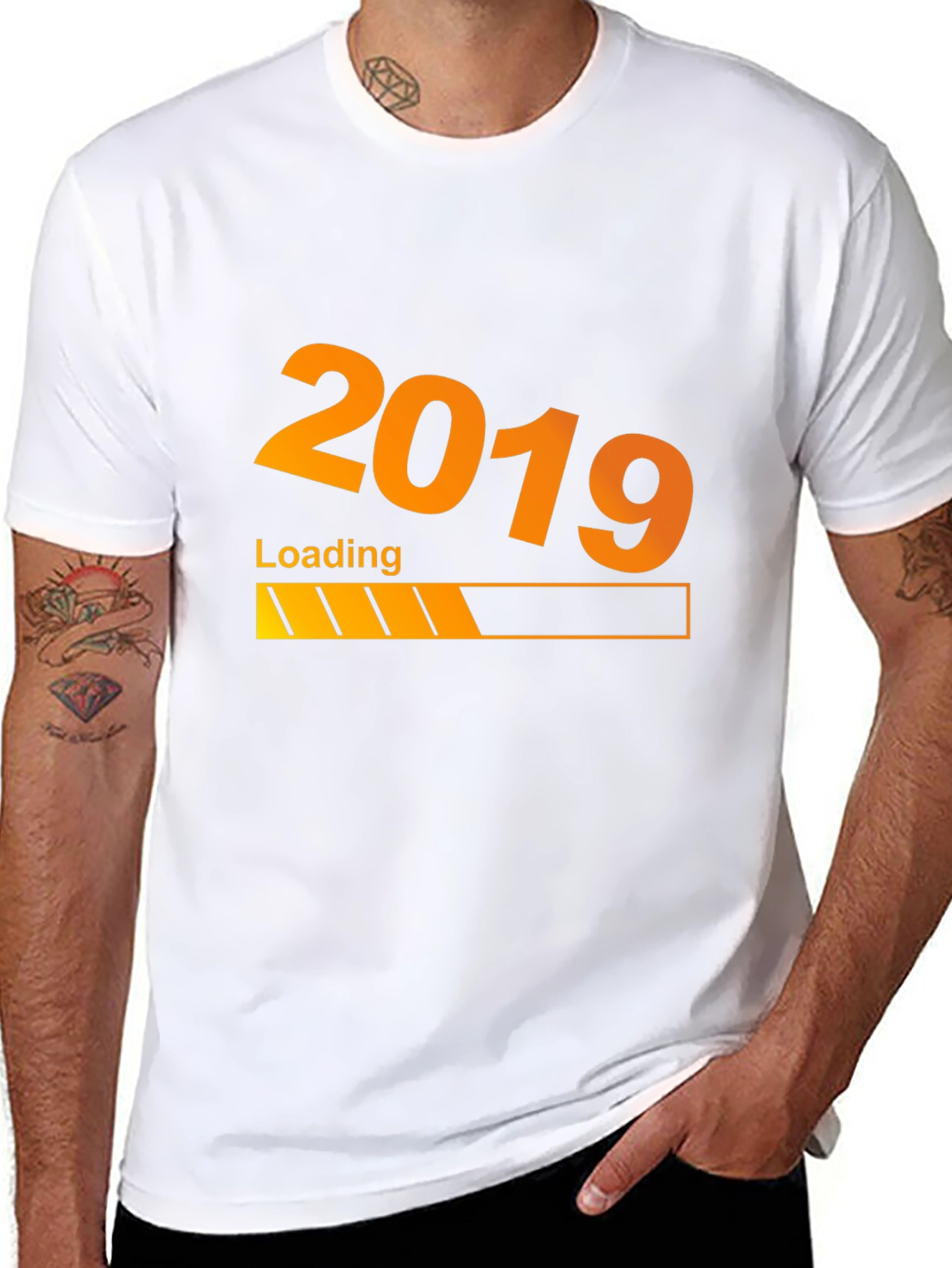 2019 Loading Graphic Tee - Black