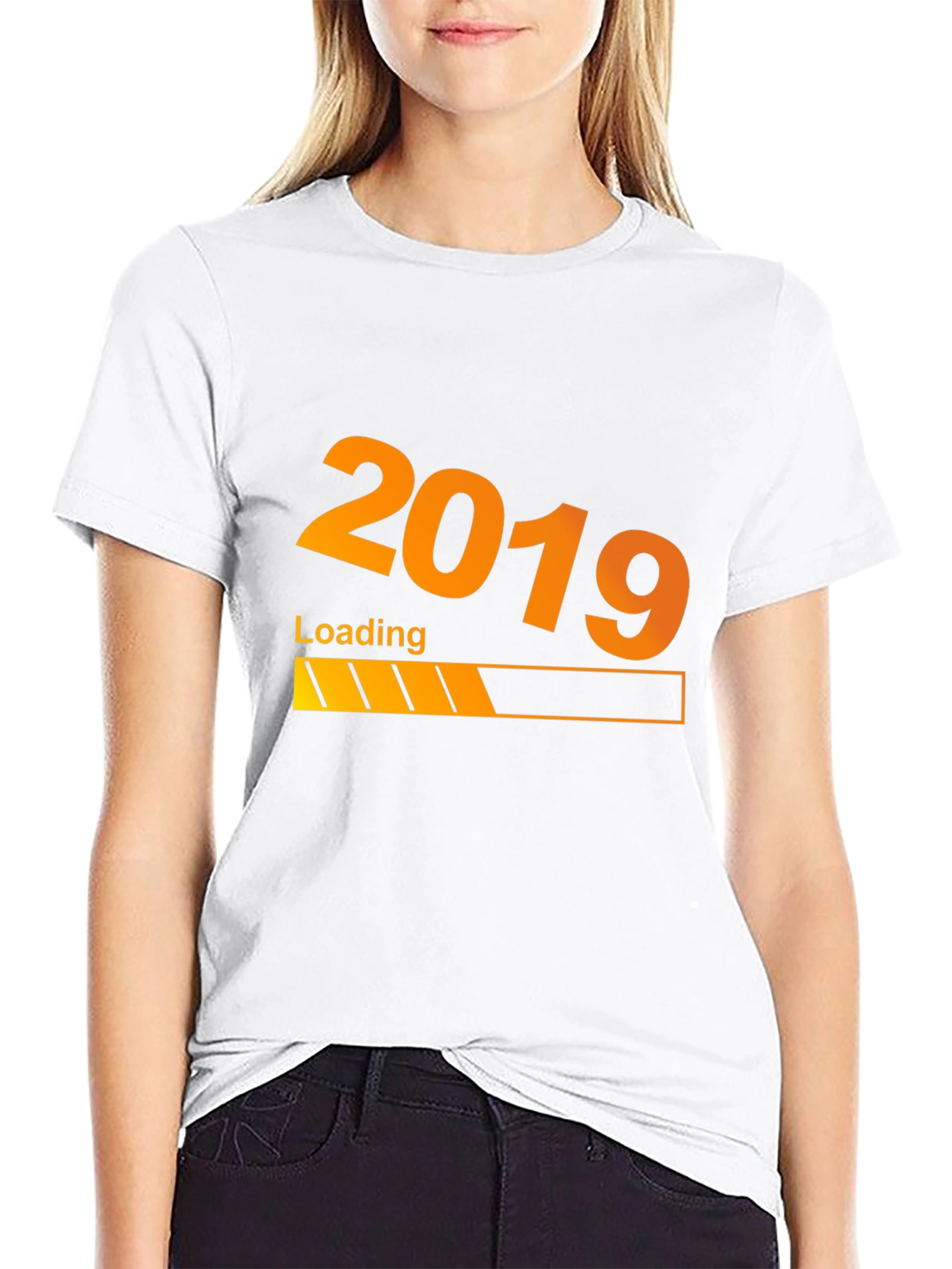 2019 Loading Graphic Tee - Black