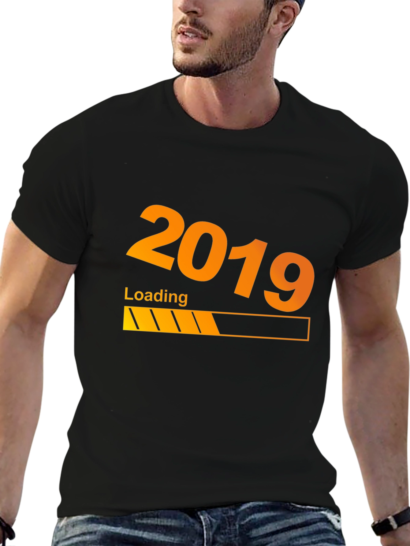 2019 Loading Graphic Tee - Black