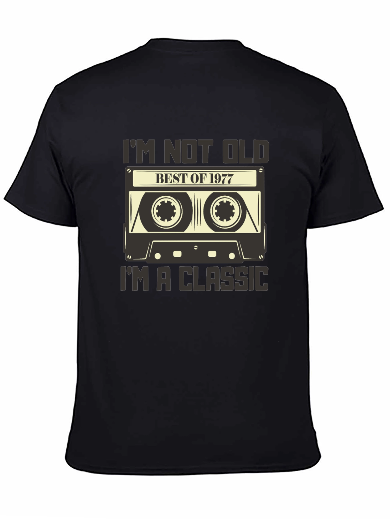 Best of 1977 Cassette Tape Graphic Tee
