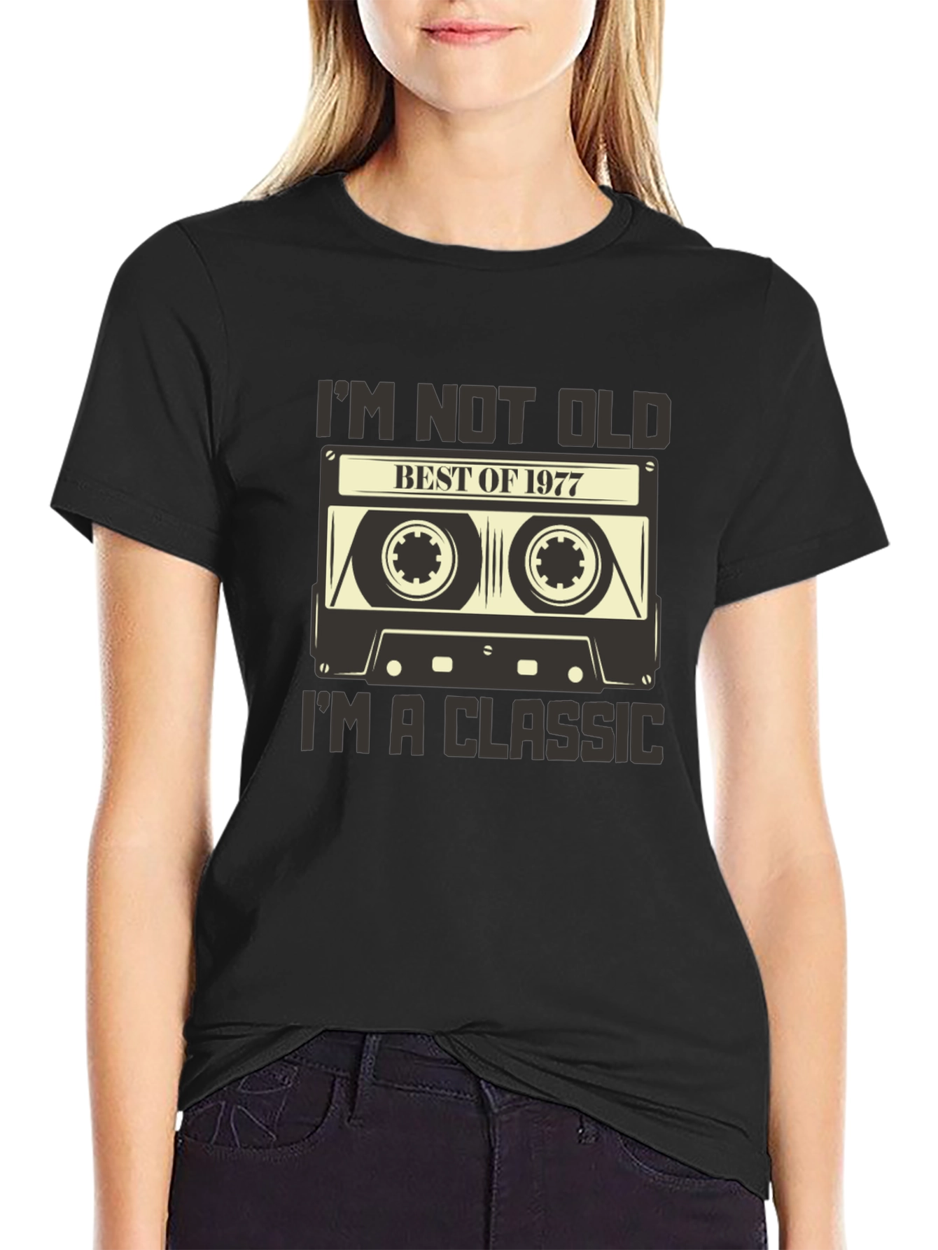 Best of 1977 Cassette Tape Graphic Tee