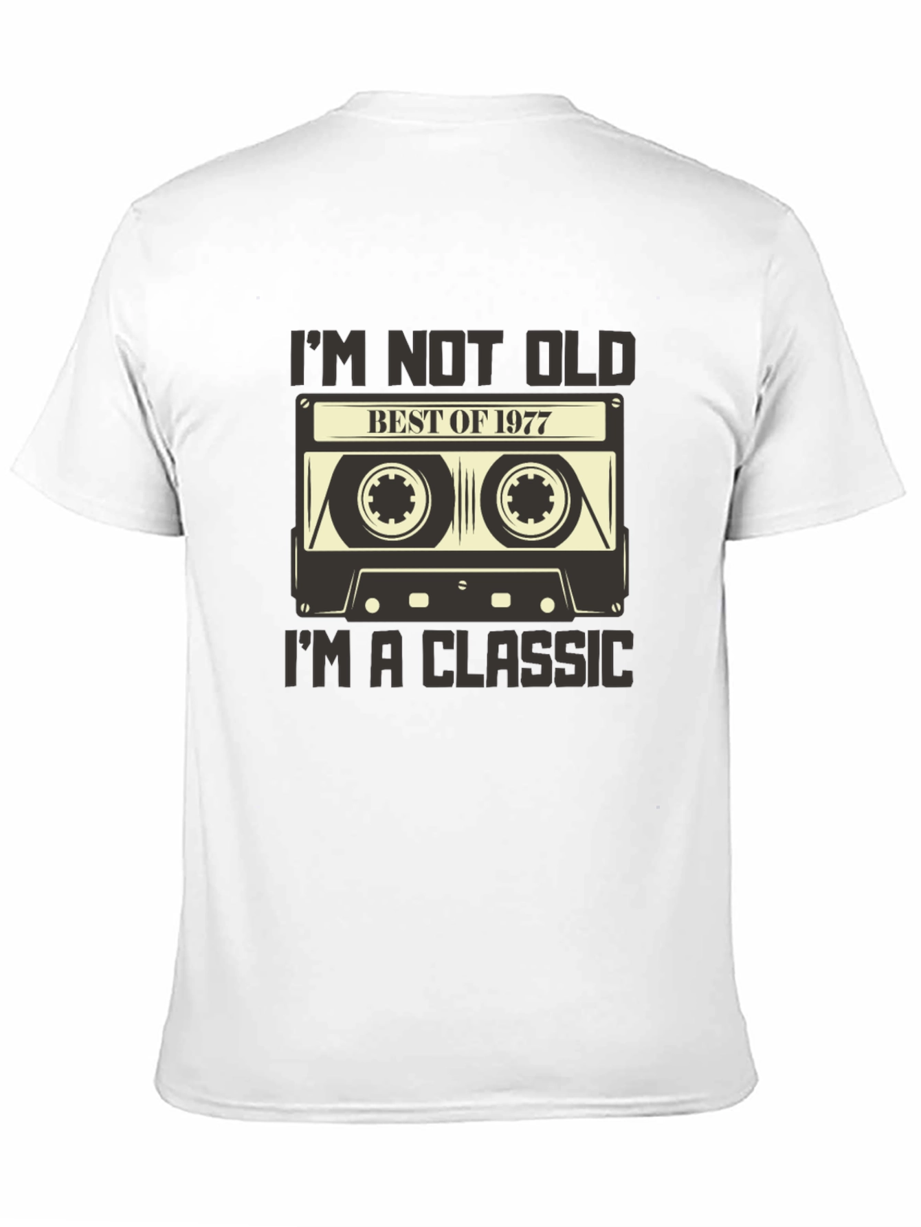 Best of 1977 Cassette Tape Graphic Tee