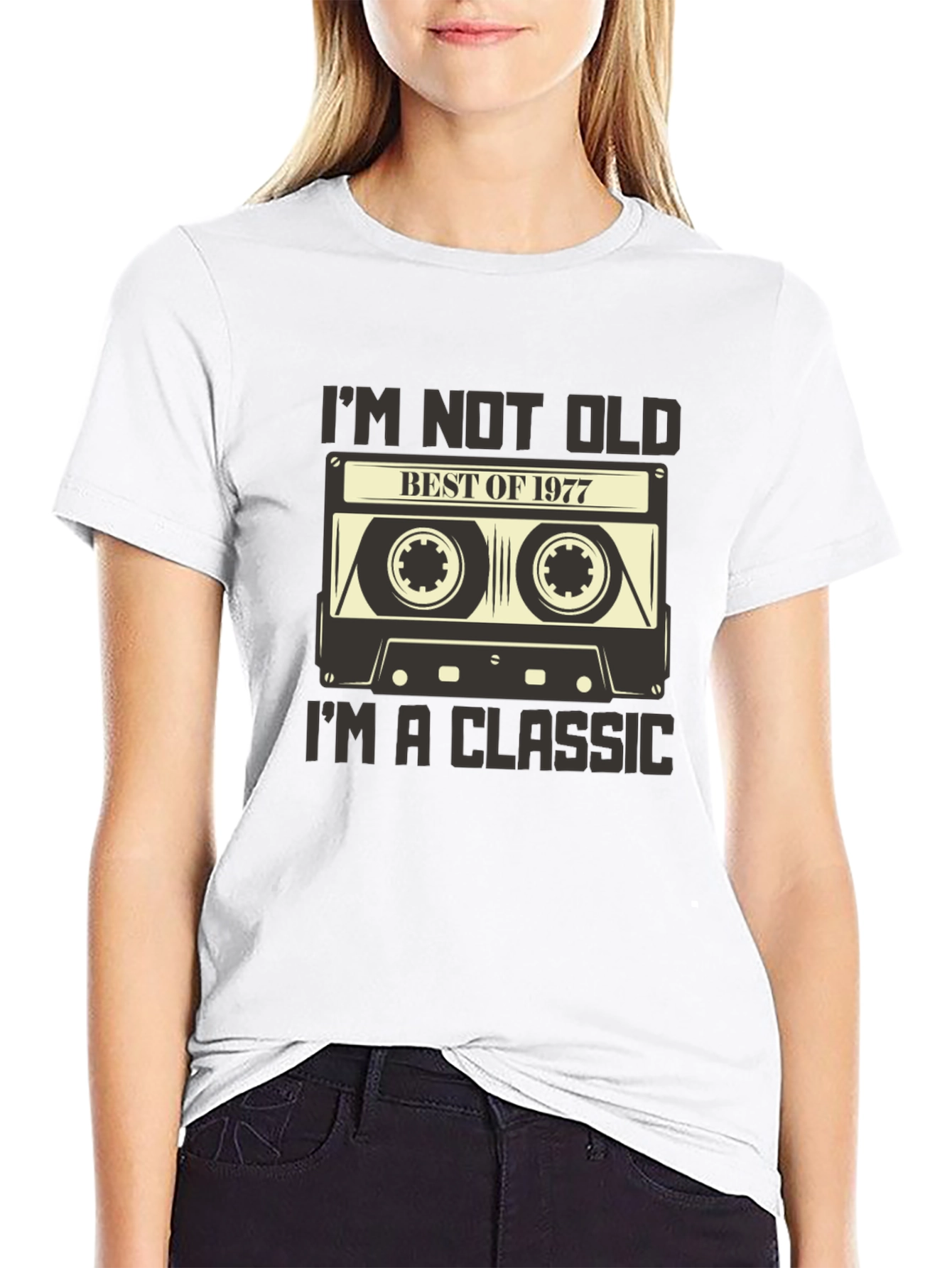 Best of 1977 Cassette Tape Graphic Tee
