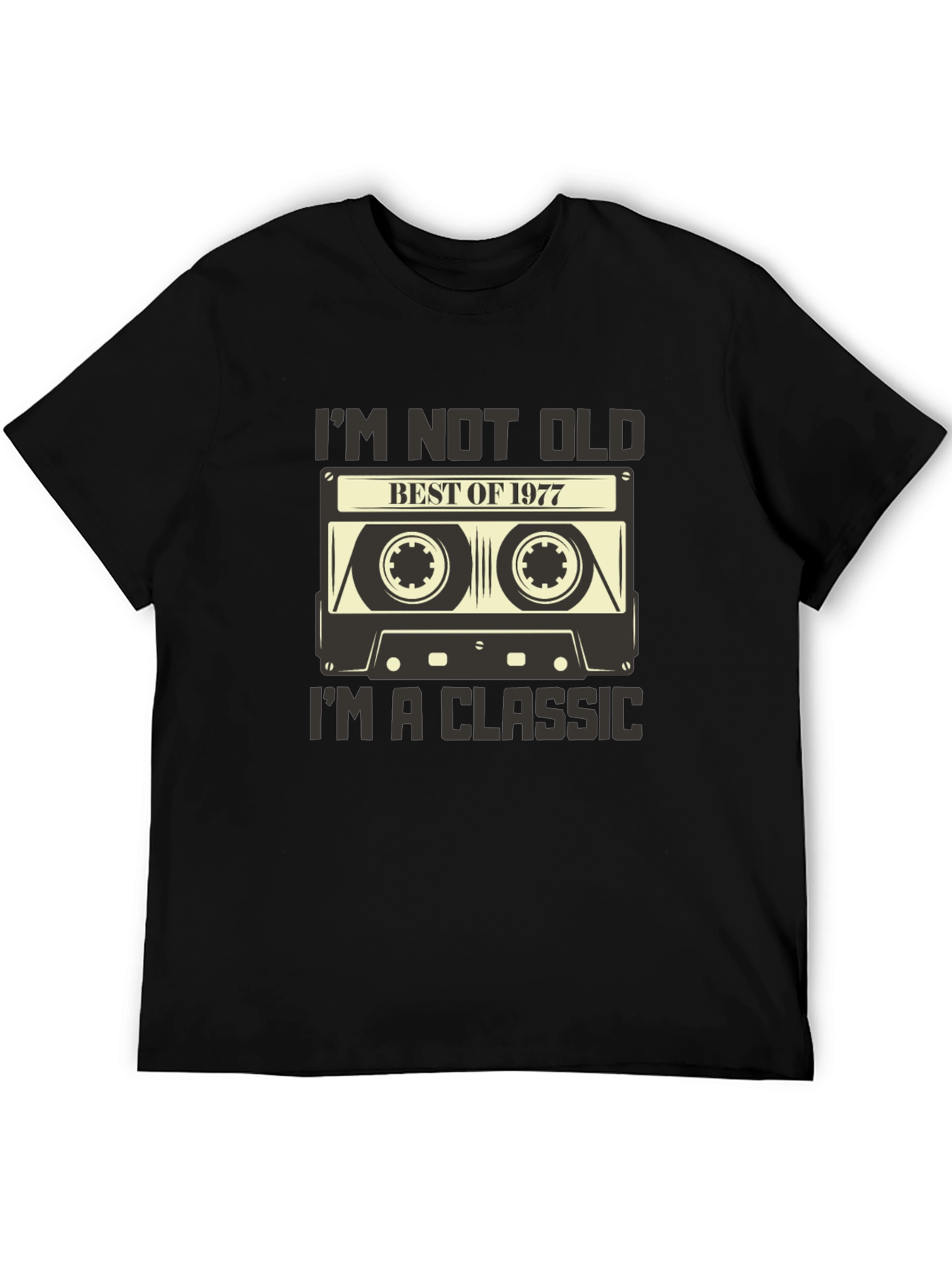 Best of 1977 Cassette Tape Graphic Tee