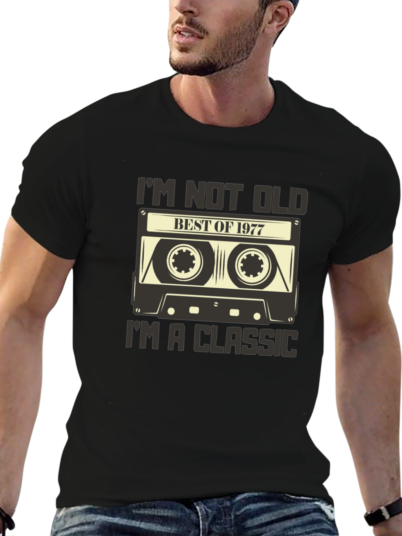 Best of 1977 Cassette Tape Graphic Tee