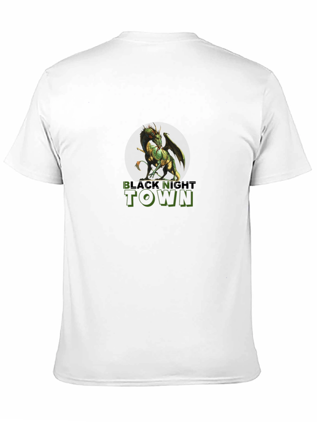 Black Knight Town Dragon Graphic Tee