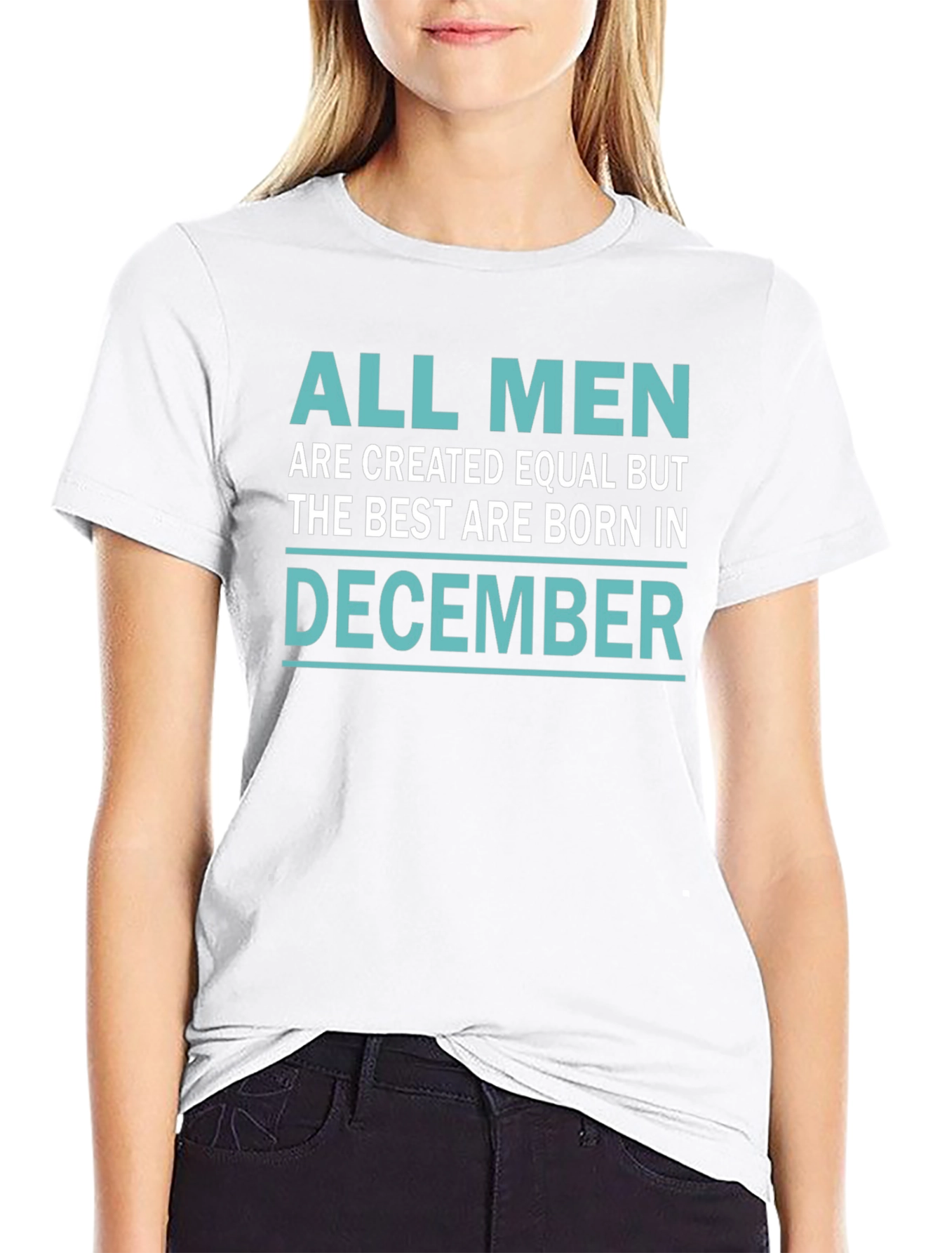 Born in December Mens T-Shirt