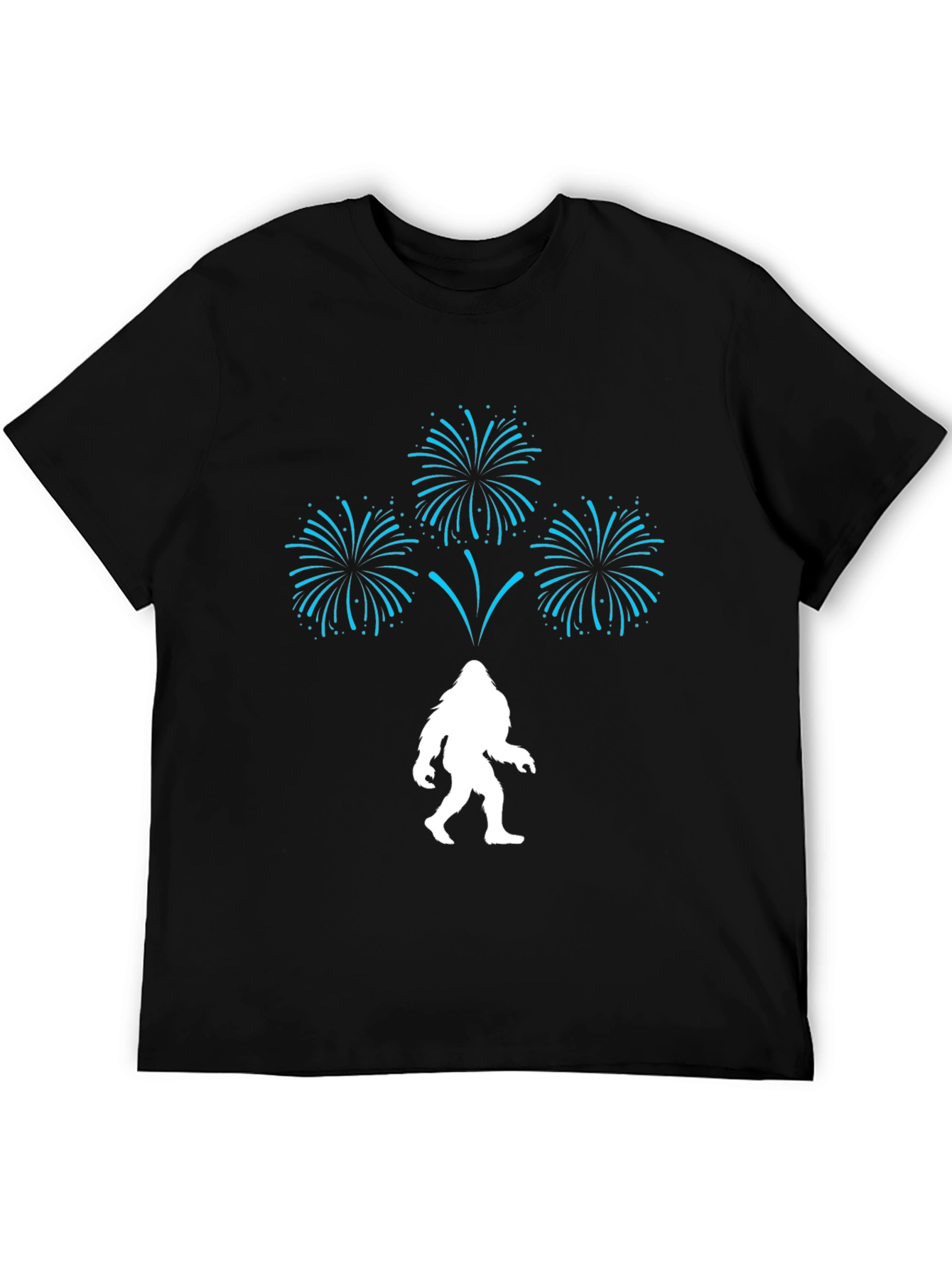 Bigfoot Fireworks Graphic Tee - Black