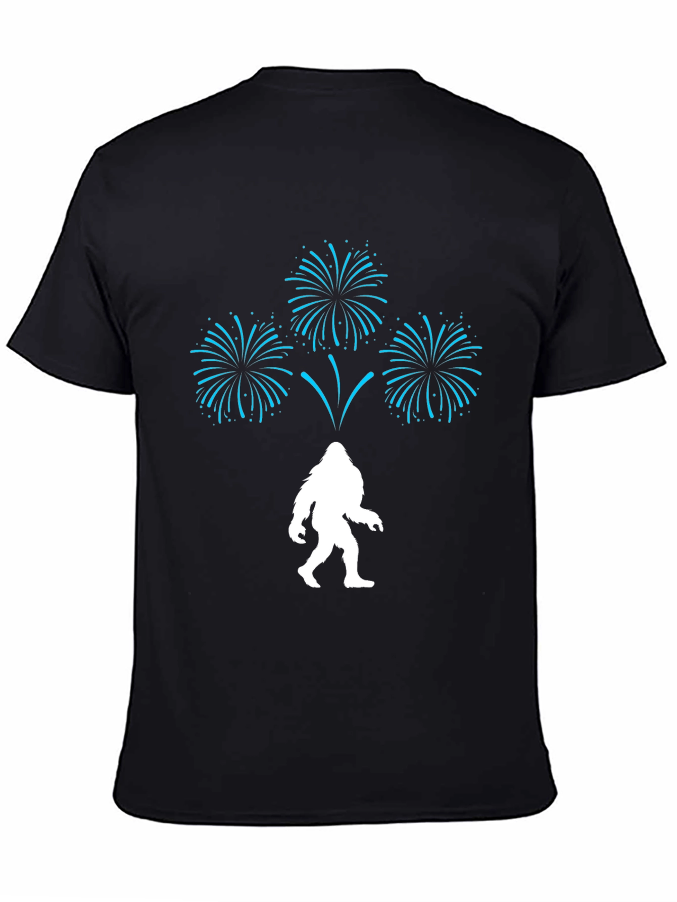 Bigfoot Fireworks Graphic Tee - Black
