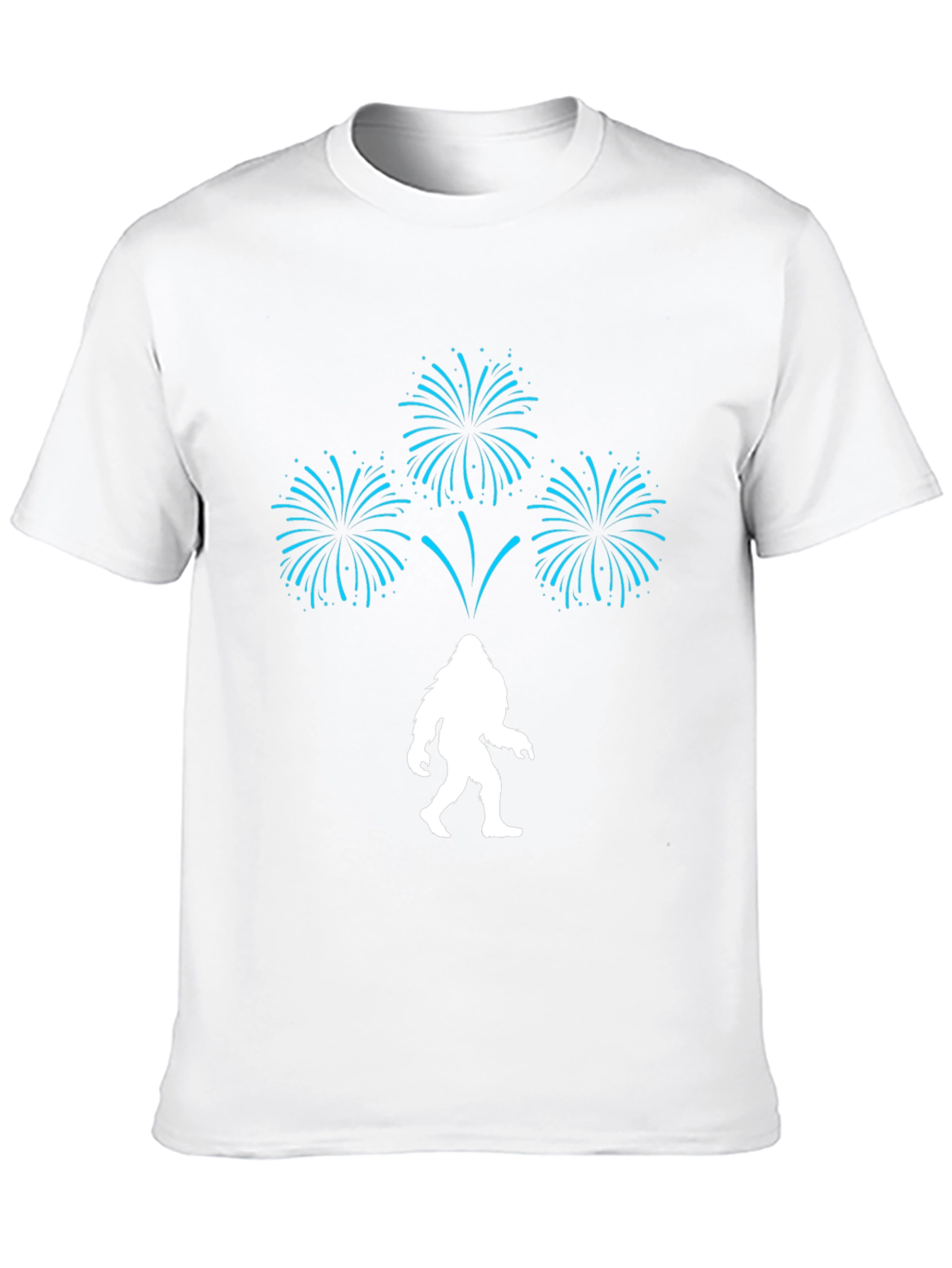 Bigfoot Fireworks Graphic Tee - Black