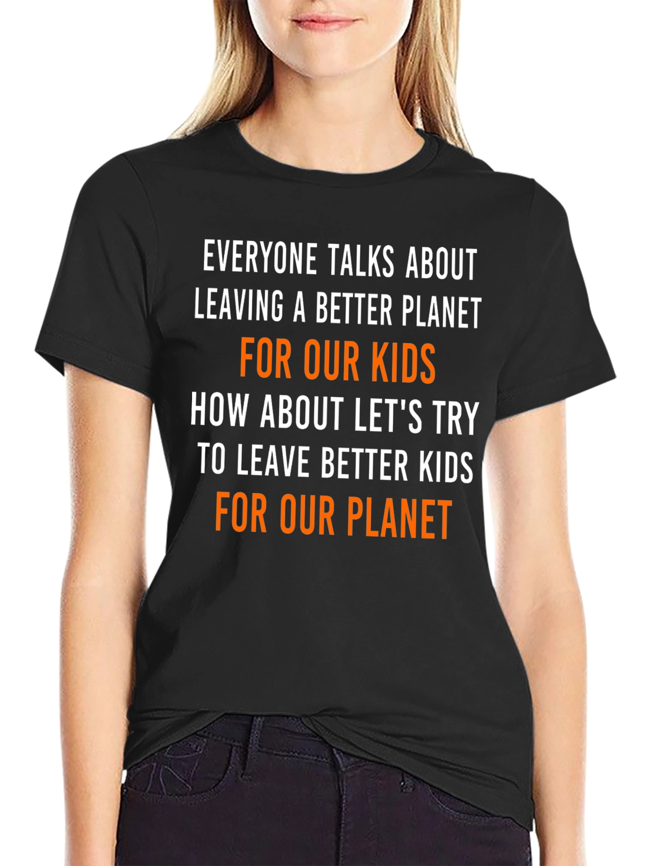Better Kids Better Planet Graphic Tee