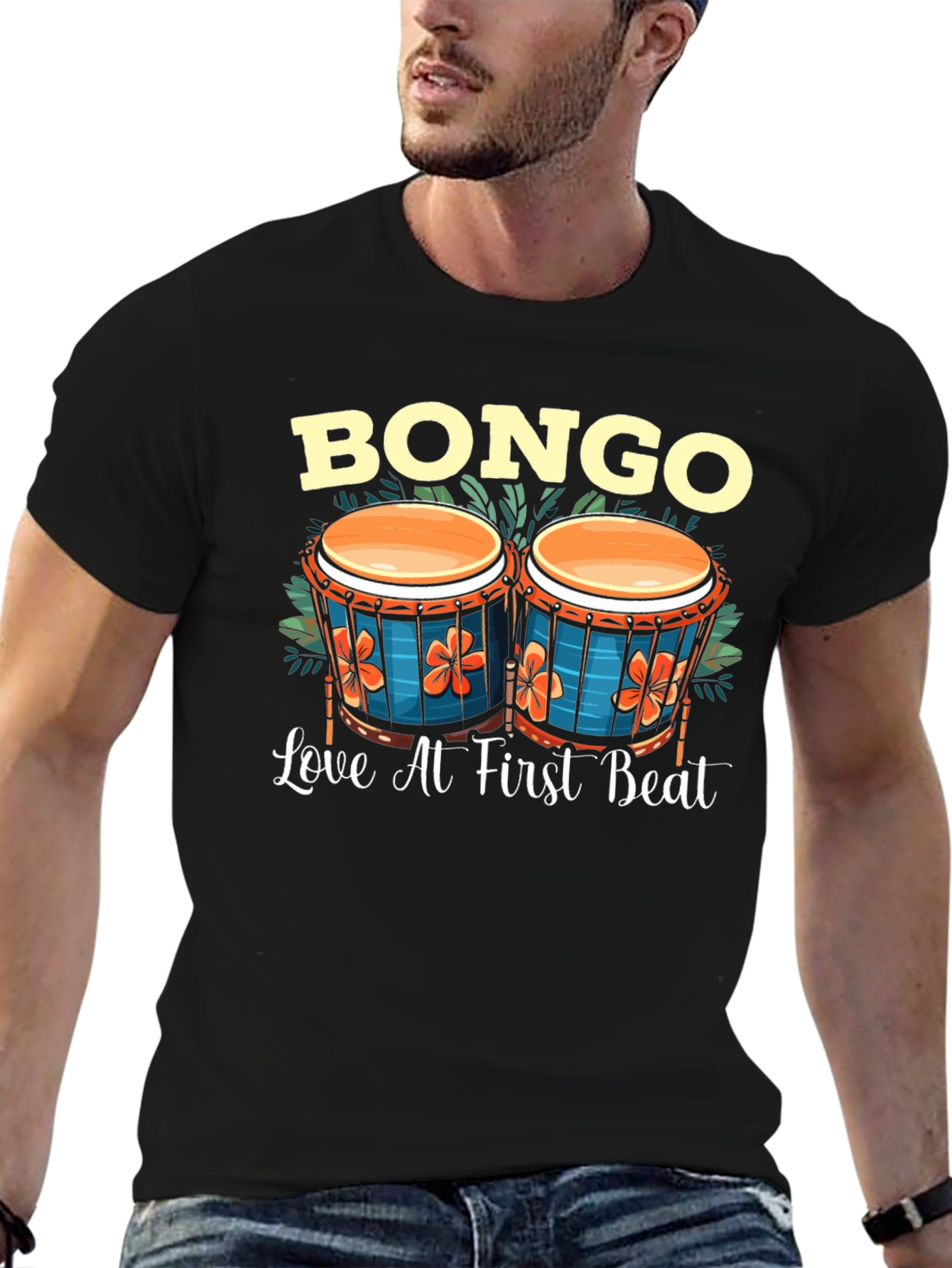 Bongo Love at First Beat Graphic T-Shirt