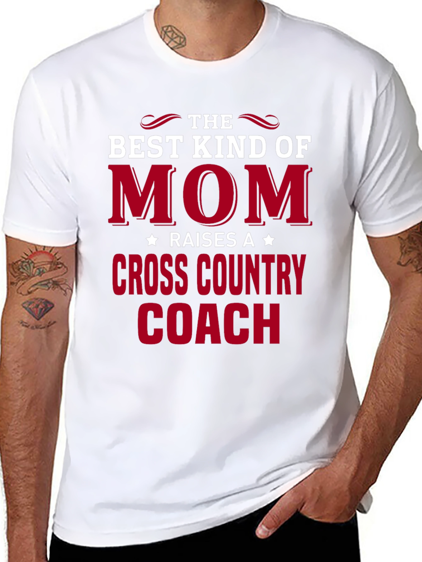 Best Mom Cross Country Coach T-Shirt