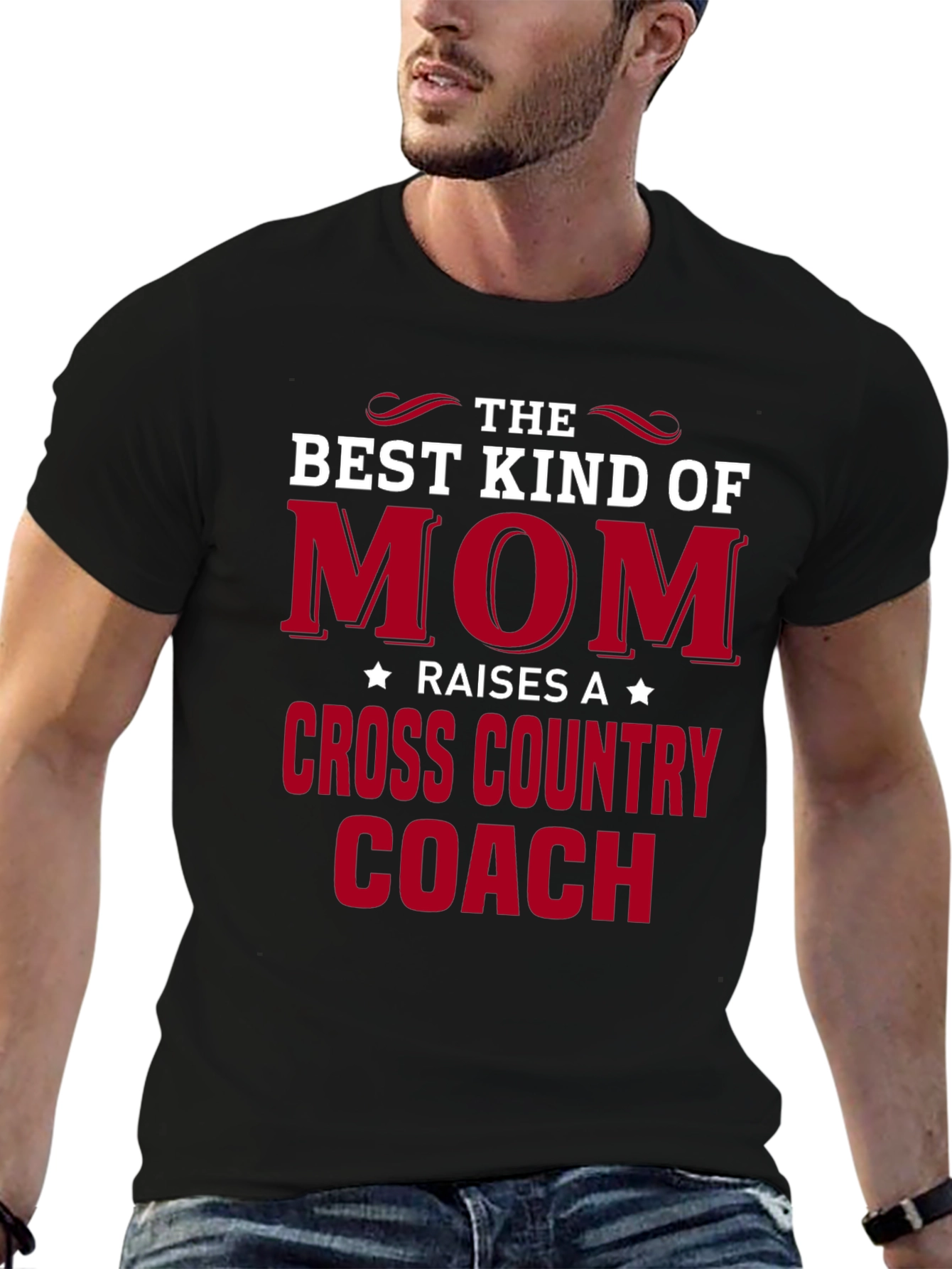 Best Mom Cross Country Coach T-Shirt