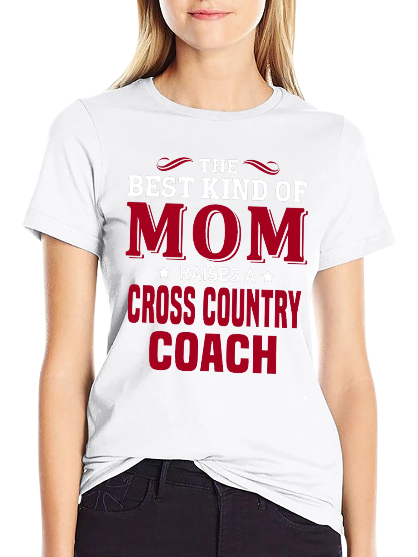 Best Mom Cross Country Coach T-Shirt