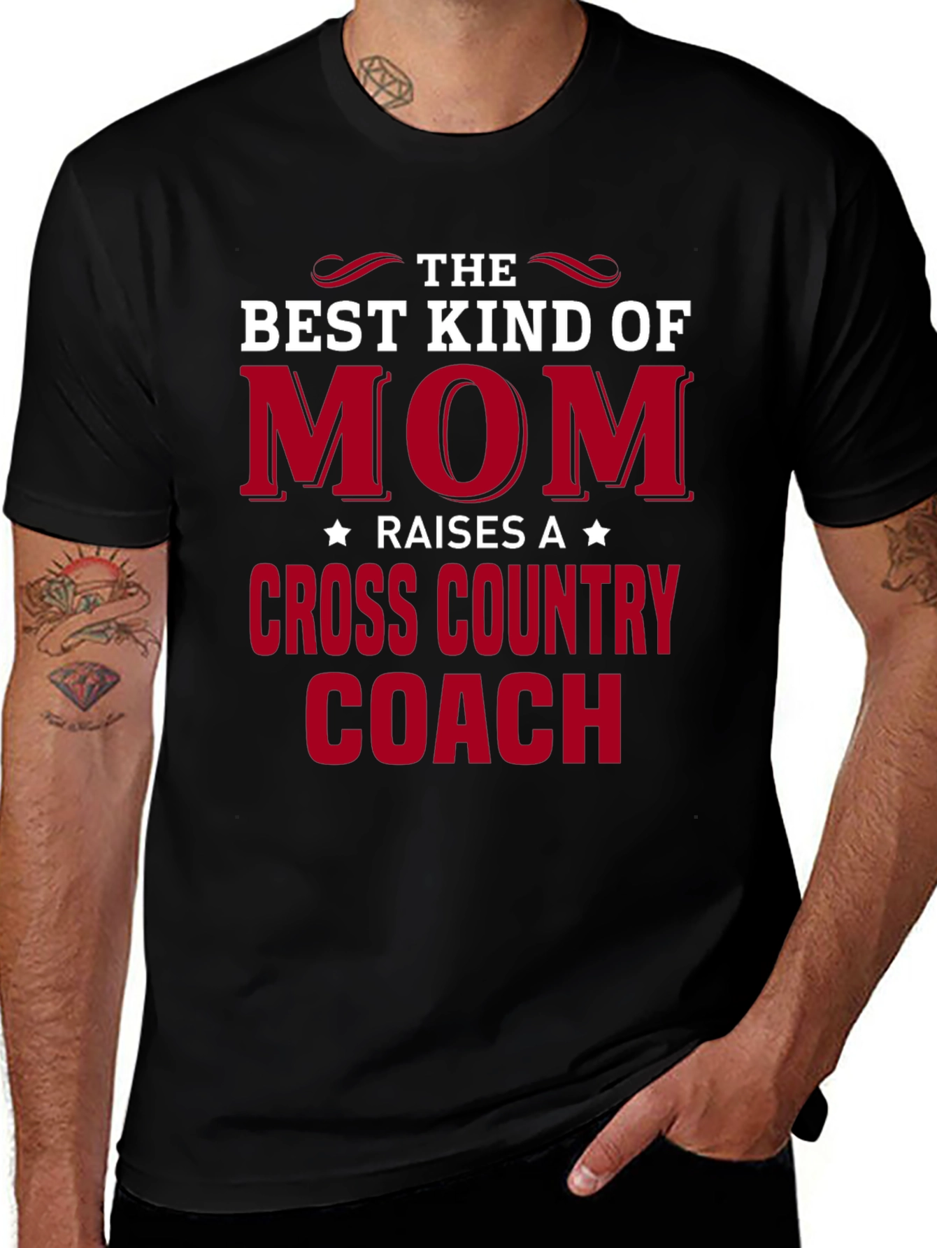 Best Mom Cross Country Coach T-Shirt