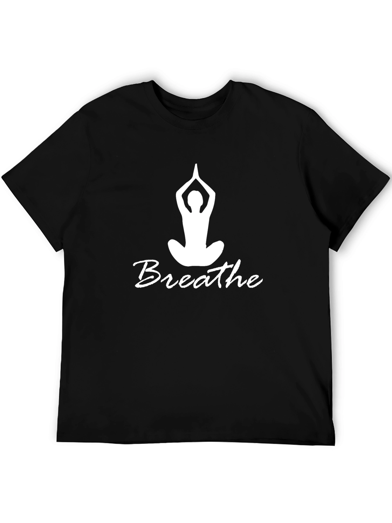 Breathe Yoga Black T-Shirt