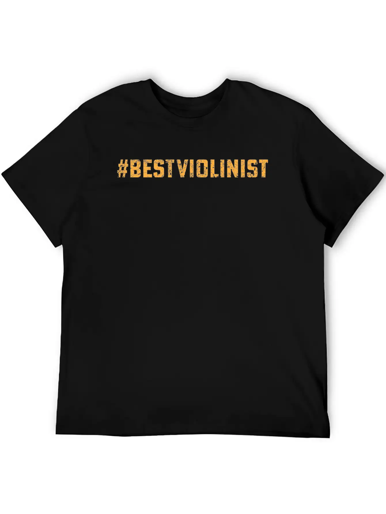 #BestViolinist Violin Player Musician Violinist Vi Unisex Casual T-Shirt – Clean Design For Daily Comfort