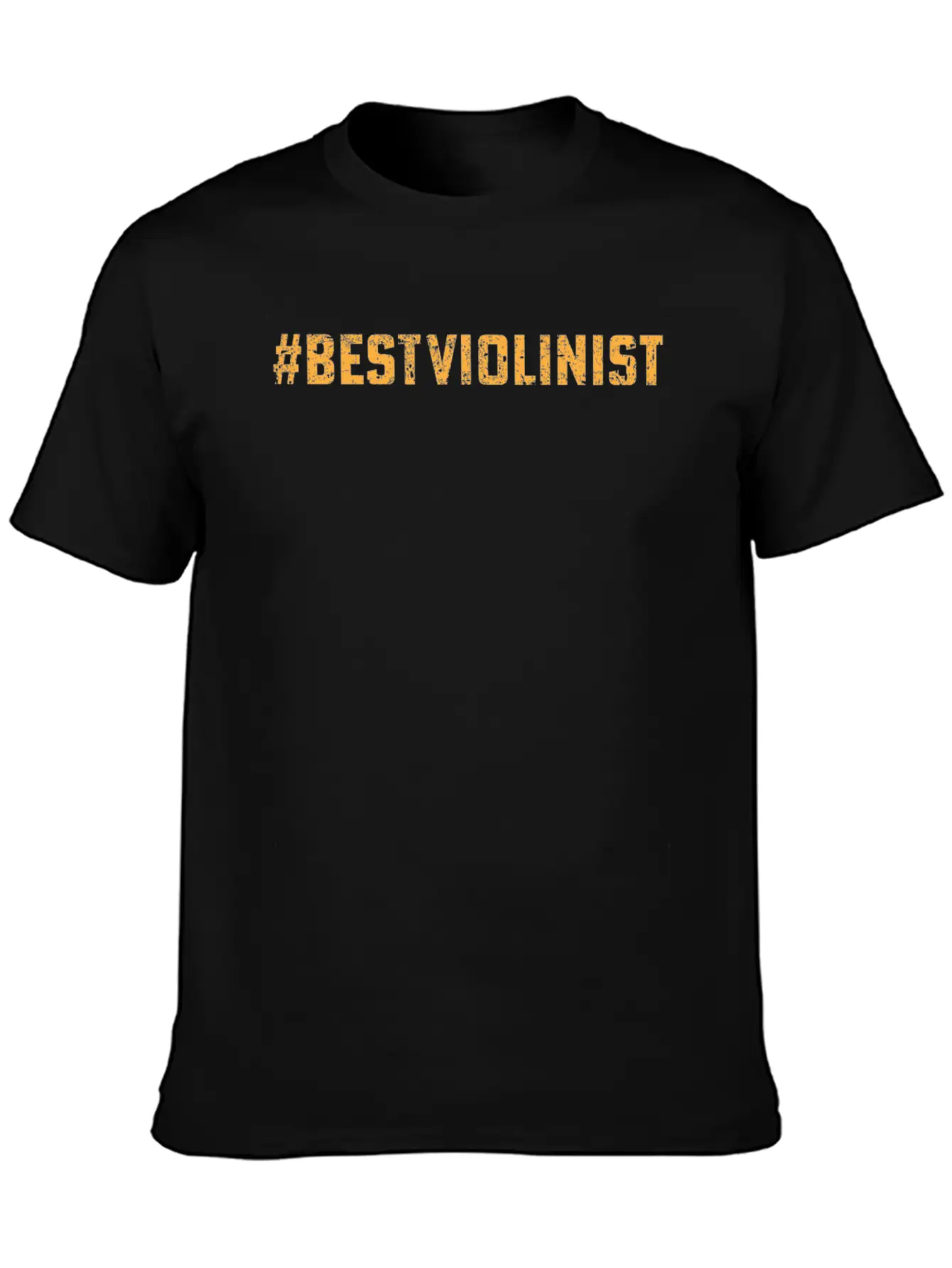 #BestViolinist Violin Player Musician Violinist Vi Unisex Casual T-Shirt – Clean Design For Daily Comfort