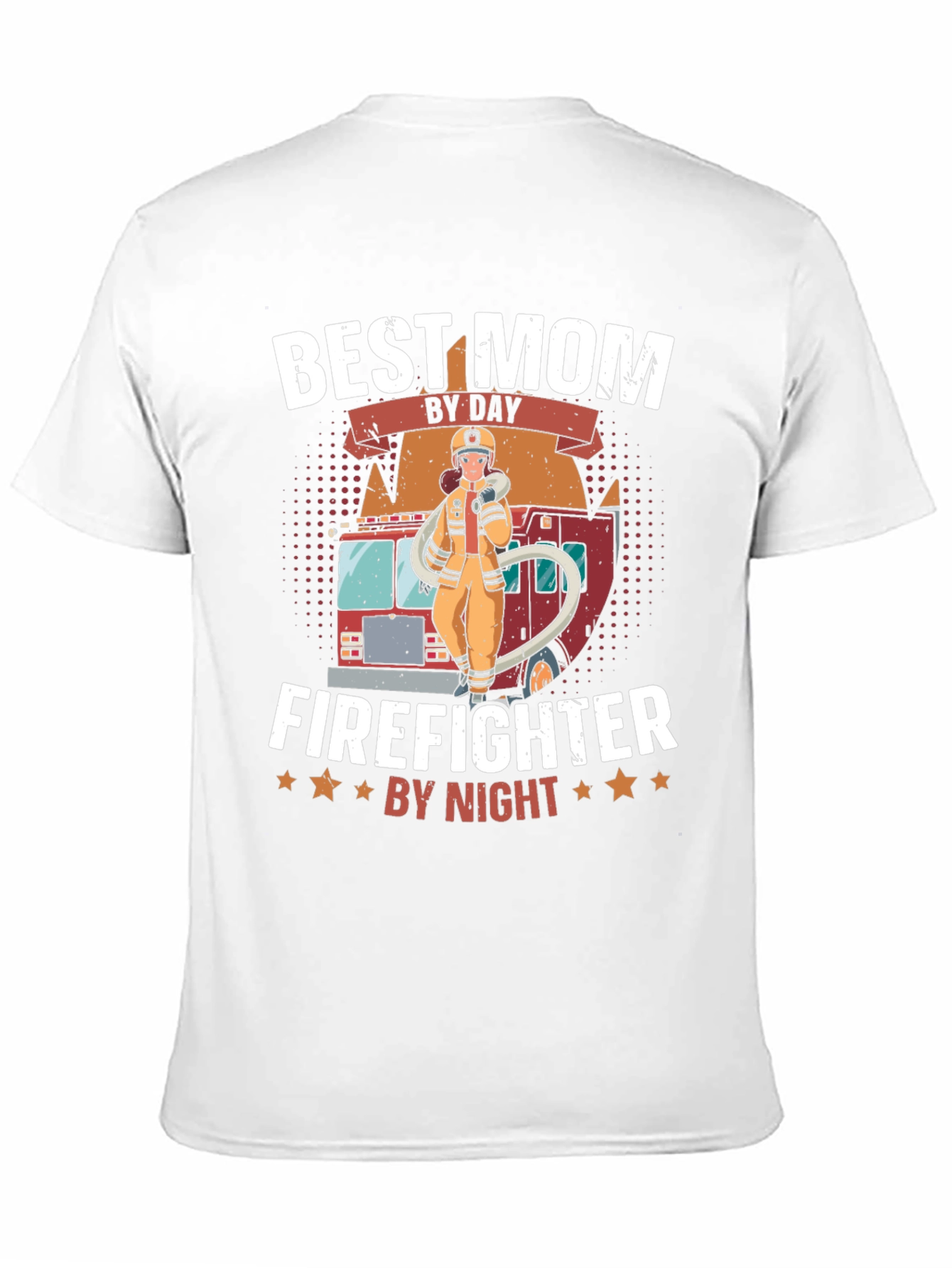 Best Mom Firefighter T-Shirt