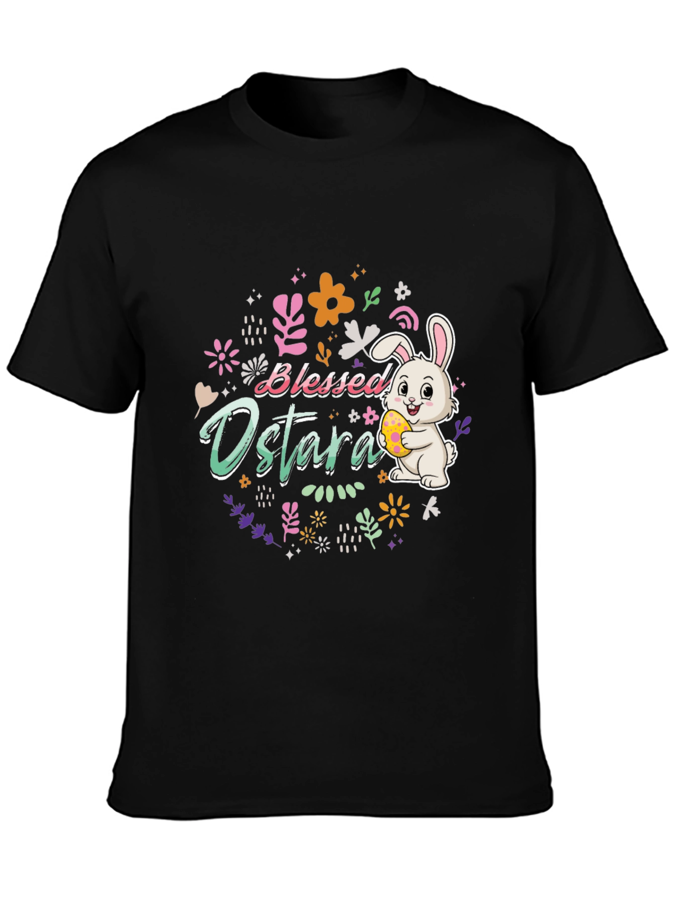 Blessed Ostara Easter Bunny T-Shirt