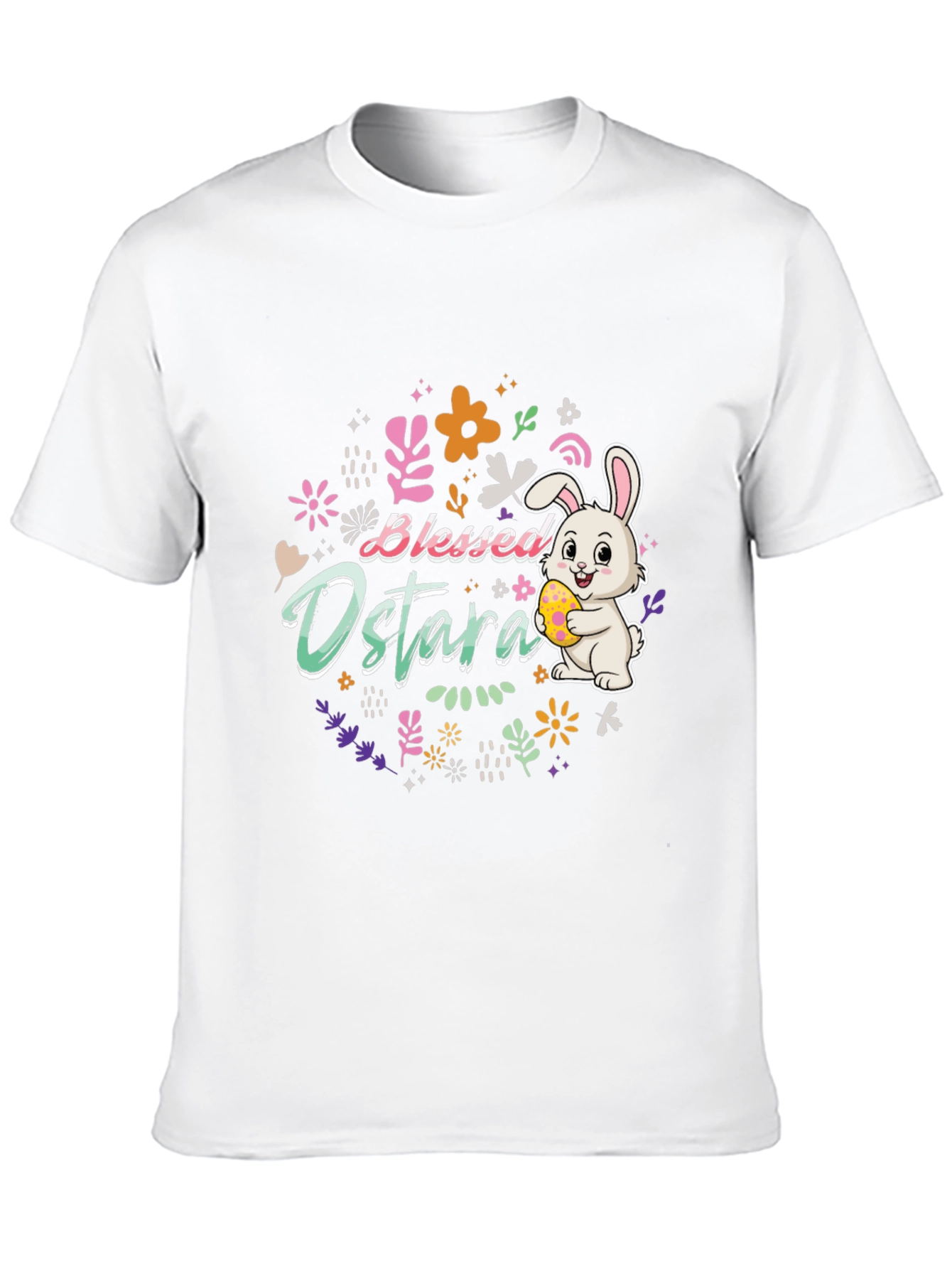 Blessed Ostara Easter Bunny T-Shirt