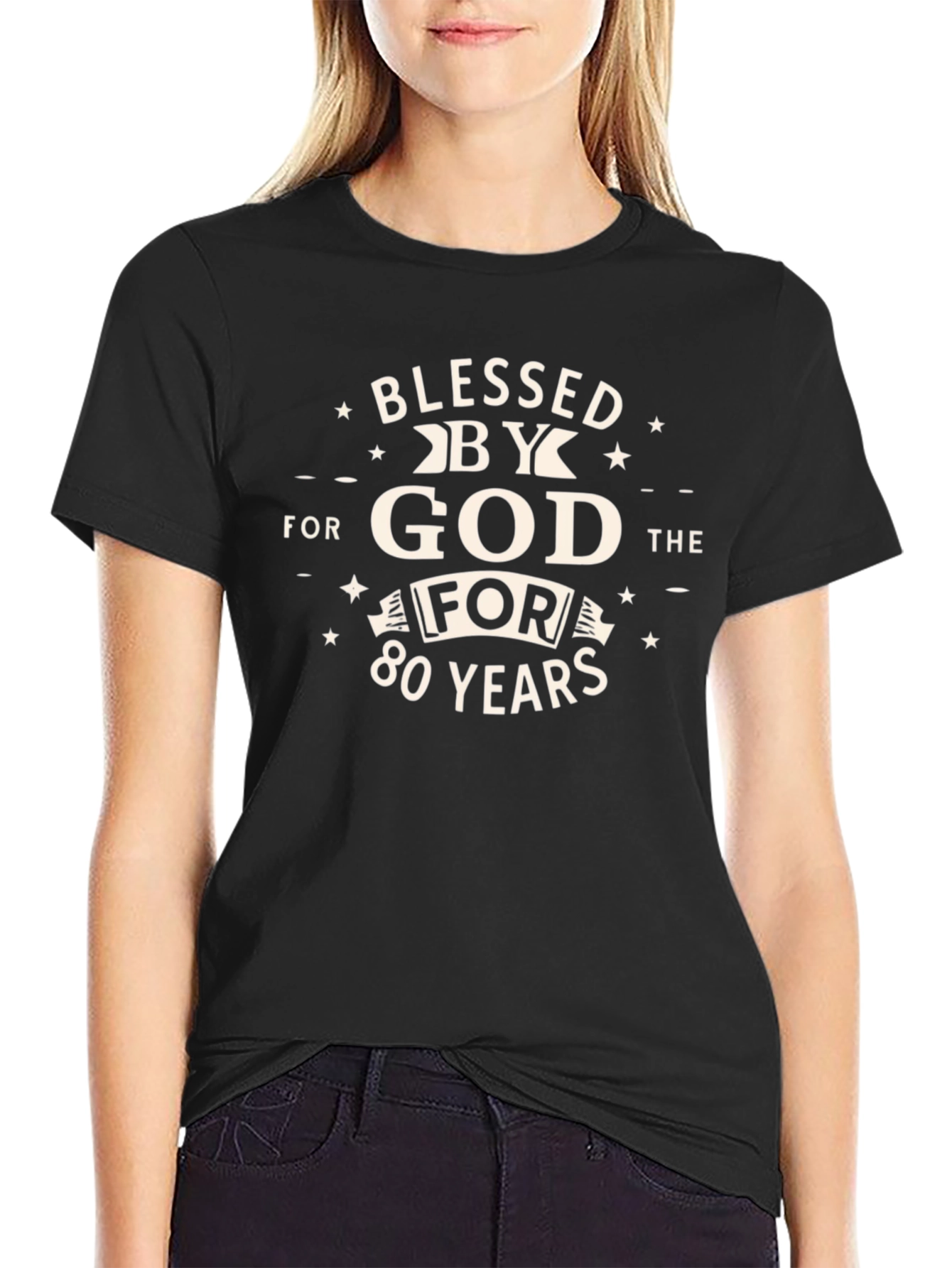Blessed by God for 80 Years T-Shirt
