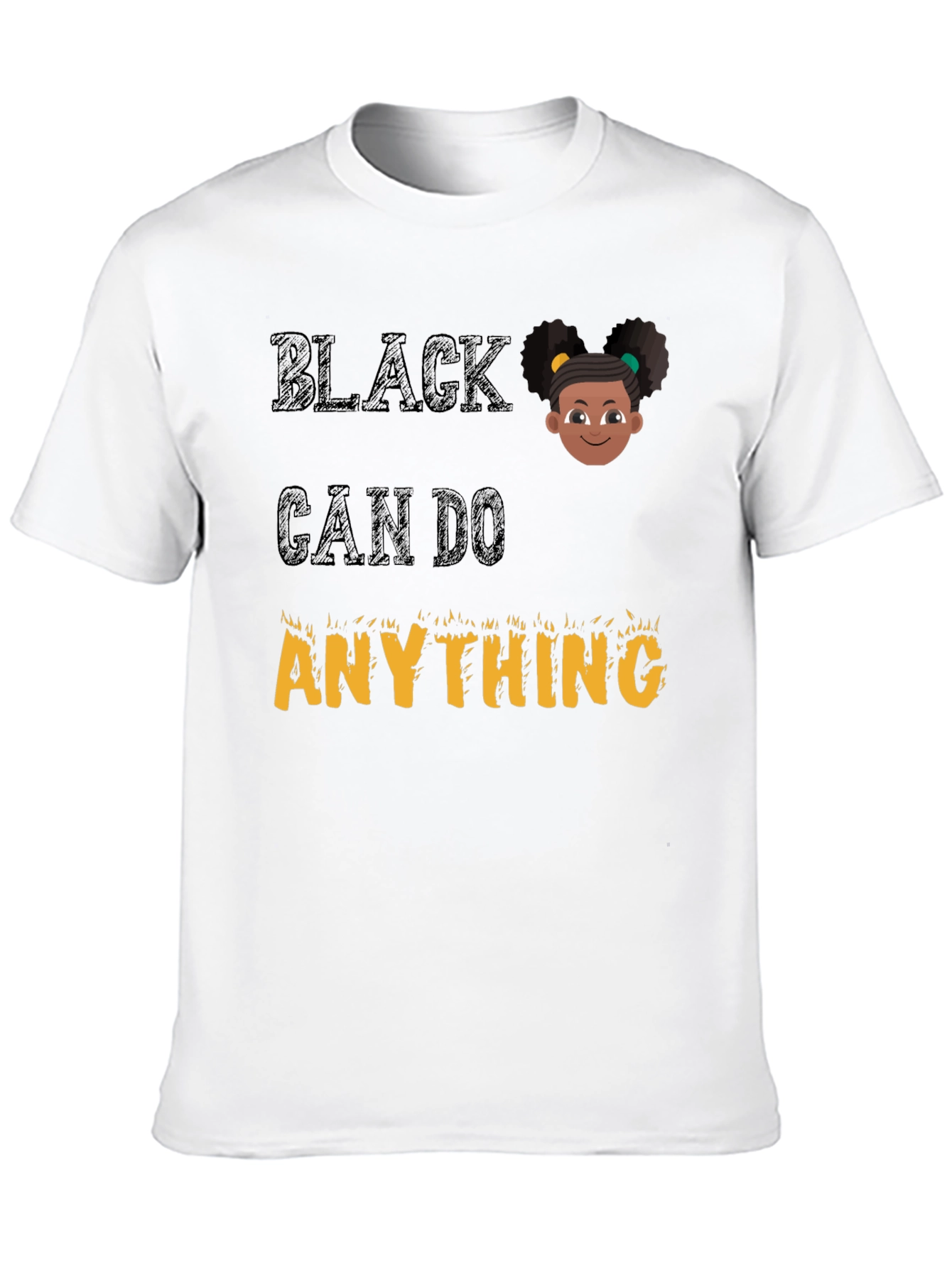 Black Can Do Anything Graphic Tee