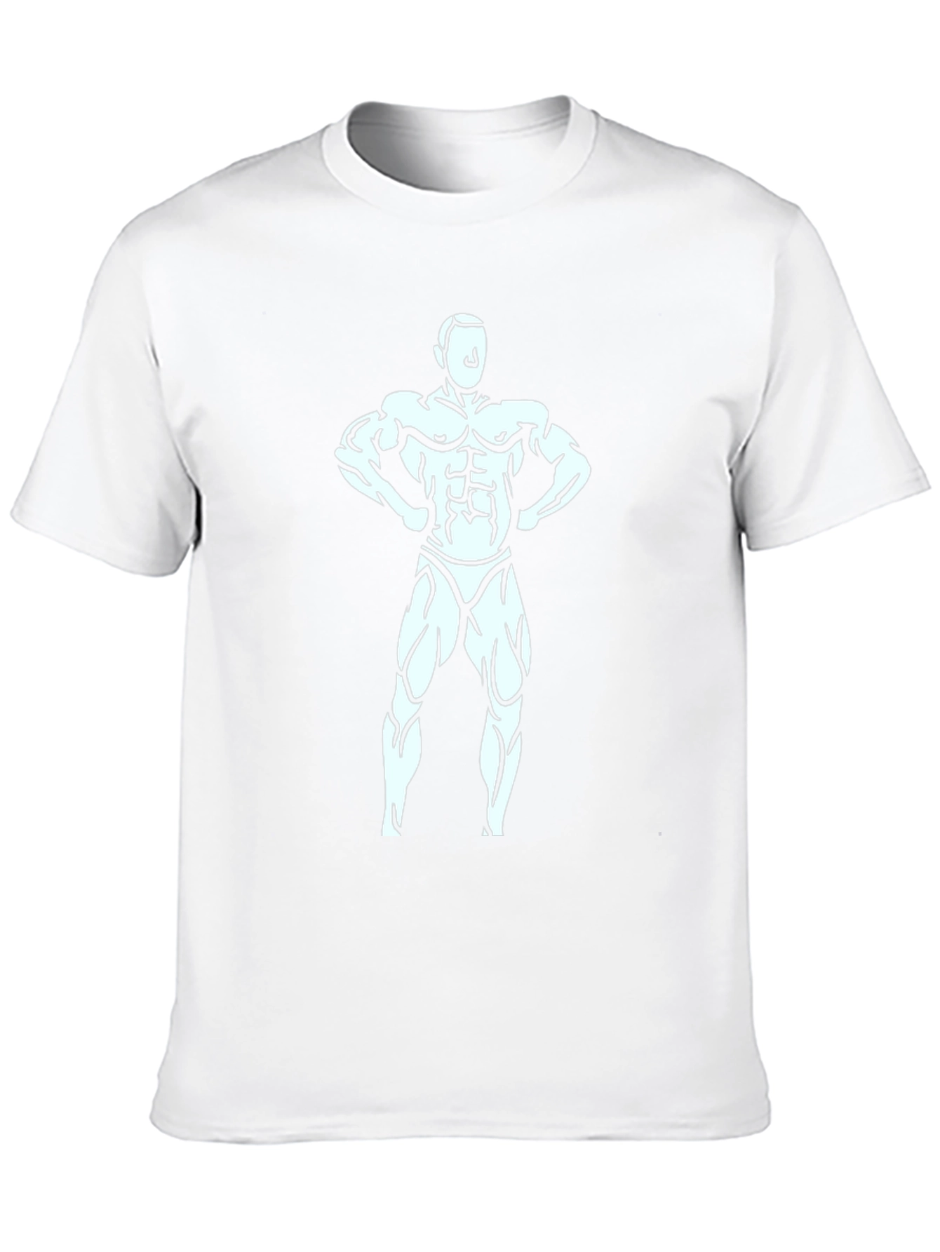Black Bodybuilder Graphic T-Shirt