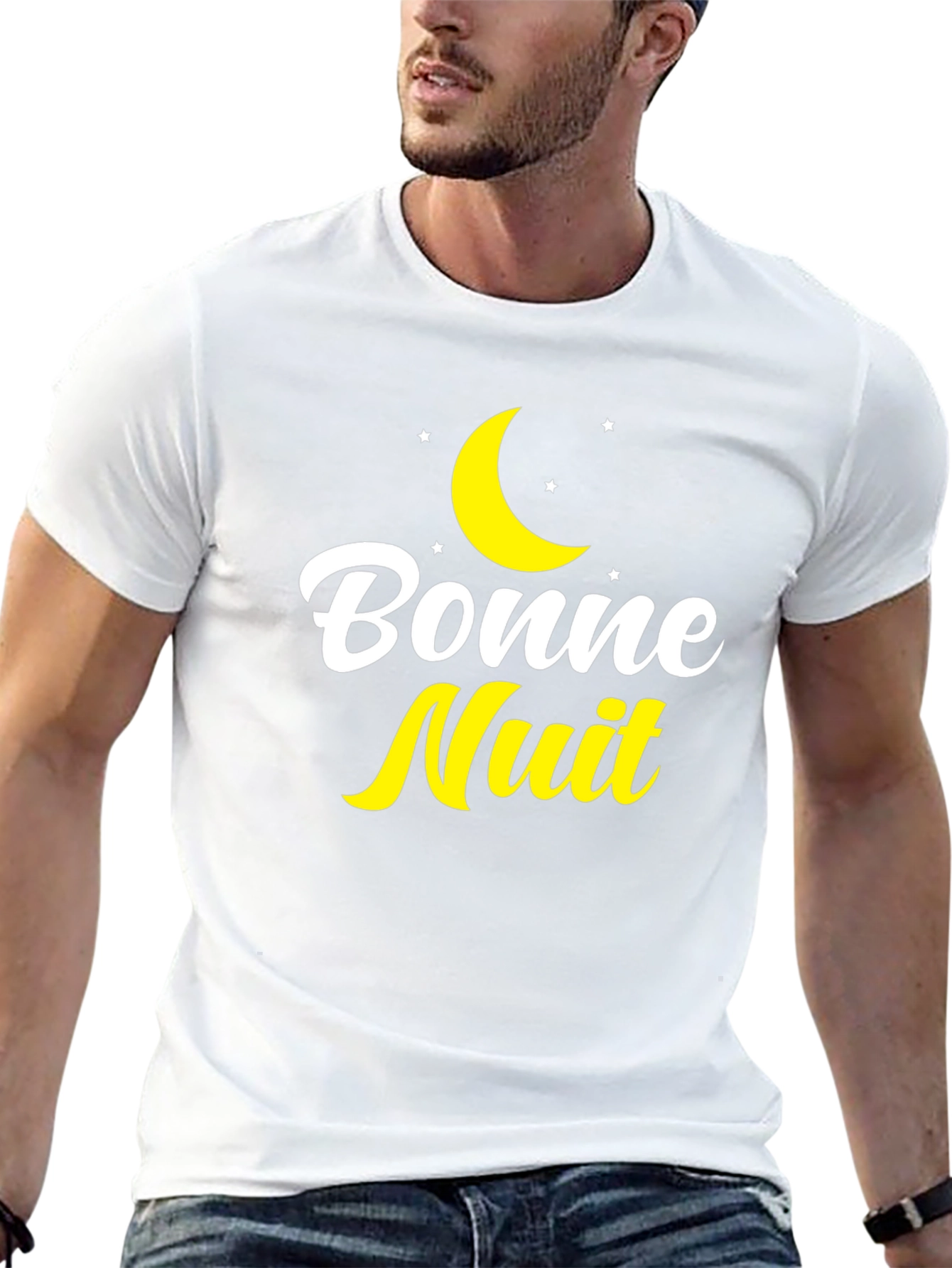 Bonne Nuit Graphic Tee - French Good Night Shirt