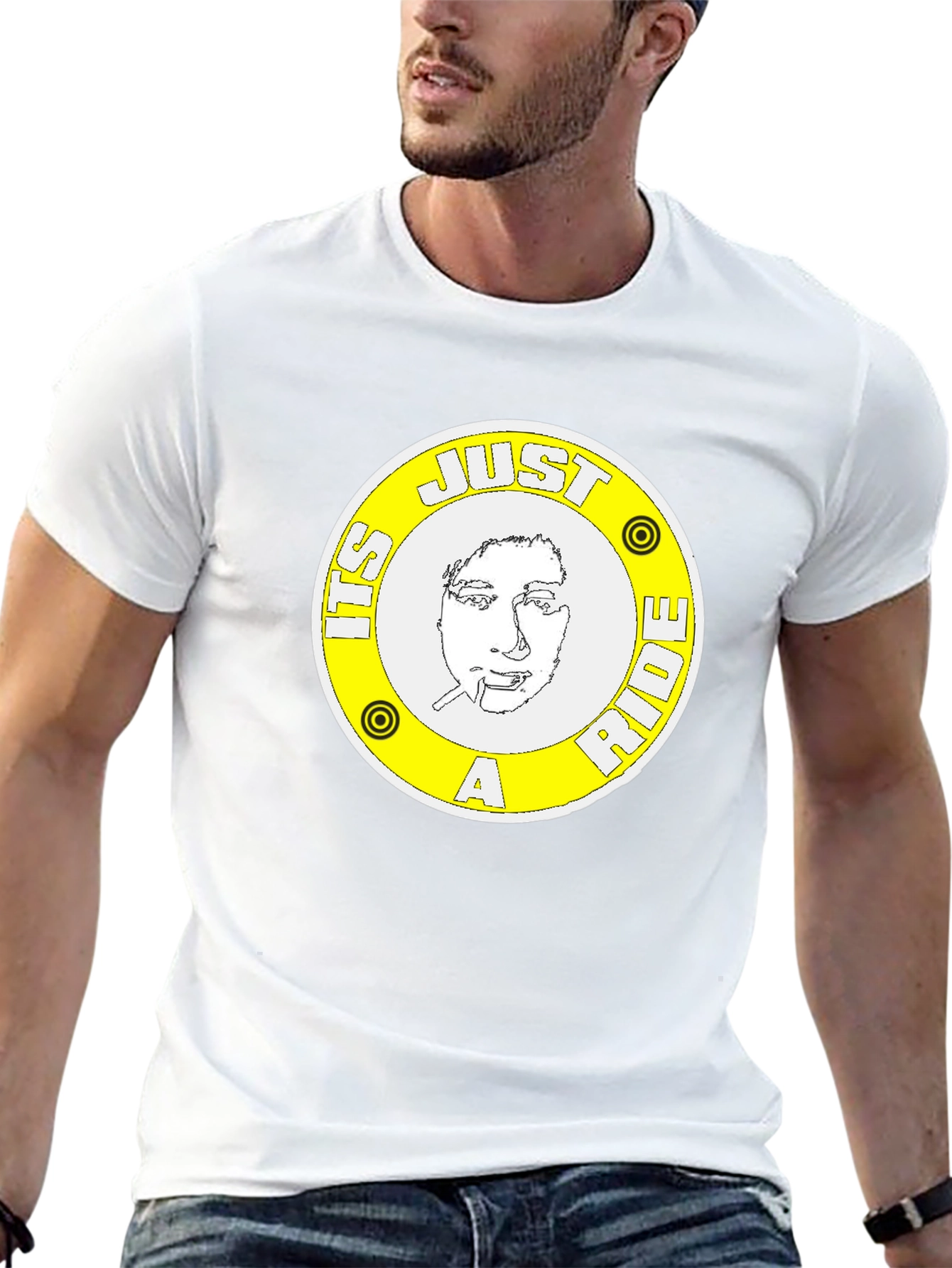 Bill Hicks Just A Ride Black T-Shirt