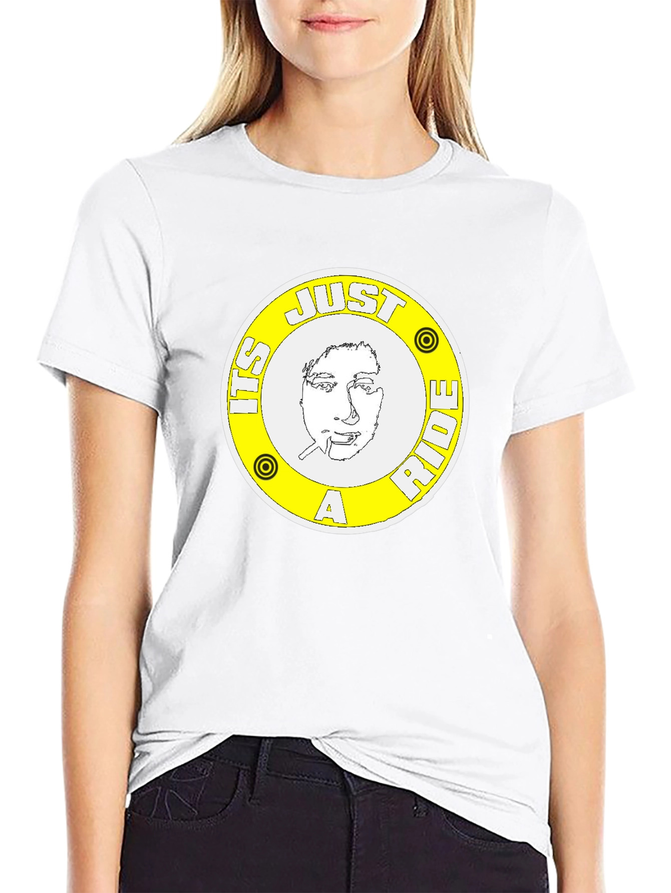 Bill Hicks Just A Ride Black T-Shirt
